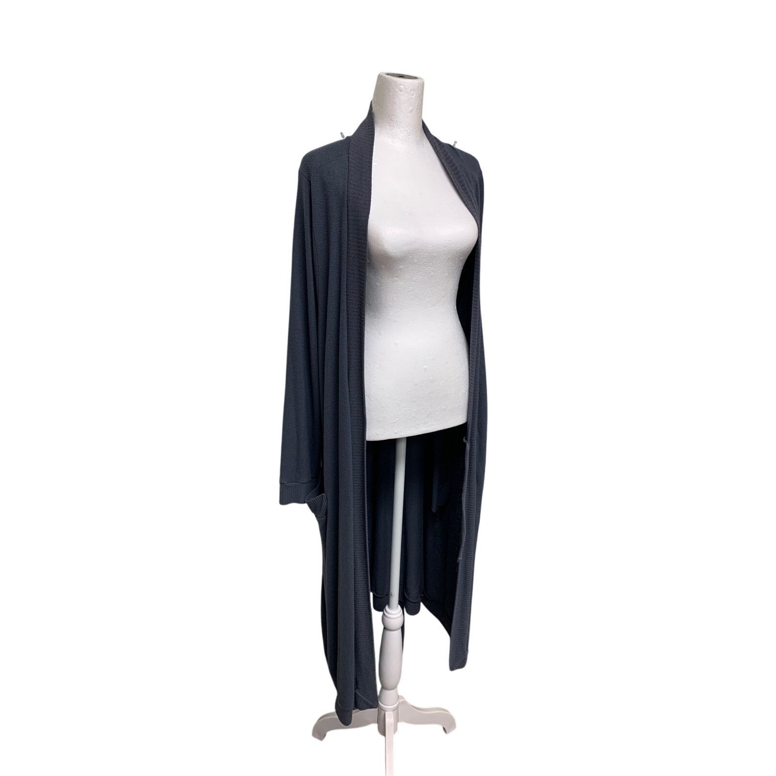 Eberjey Eberjey Womens Medium Waist Tie Knit Cardigan Sweater Duster Size M / US 6-8 / IT 42-44 - 1 Thumbnail