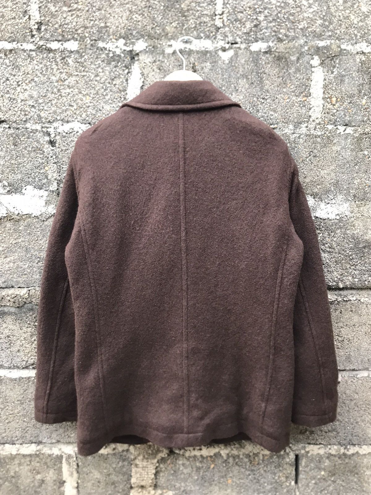 Japanese Brand 🌟Uniqlo Wool Double Breasted Peacoat Size US M / EU 48-50 / 2 - 12 Thumbnail