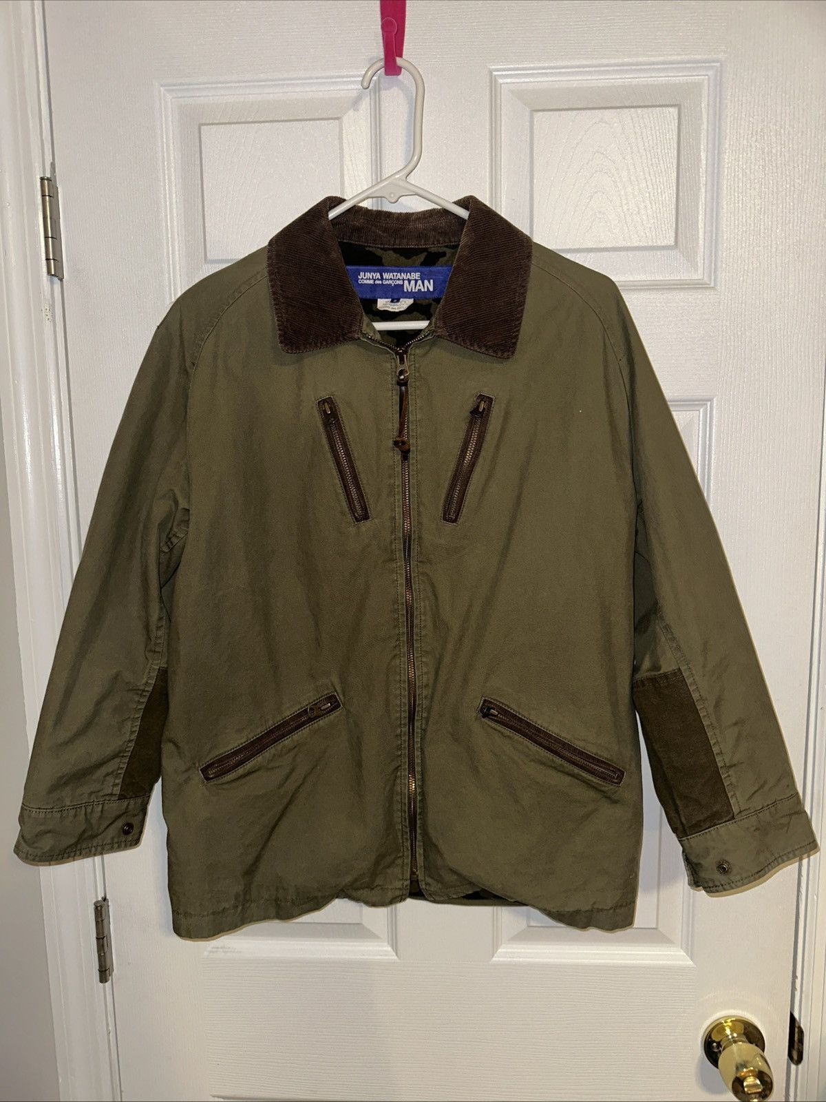 Junya Watanabe Junya watanabe cdg work coat fleece lined WD-J046 Size US S / EU 44-46 / 1 - 1 Thumbnail