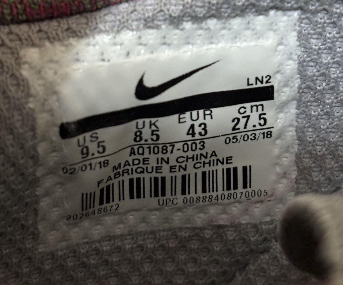 Nike Rare Nike Kobe NXT 360 Wolf Grey Multi-Color Green Size 9.5 Size US 9.5 / EU 42-43 - 3 Thumbnail