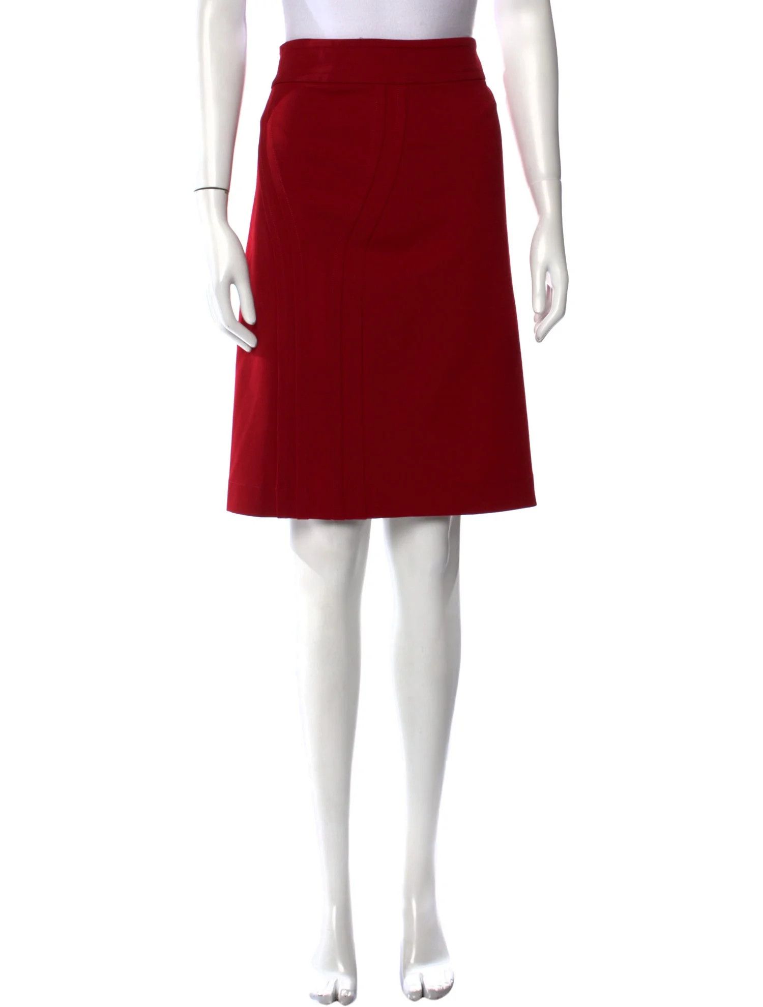 Gucci Gucci Wool Knee-Length Skirt Size 32" / US 10 / IT 46 - 1 Thumbnail
