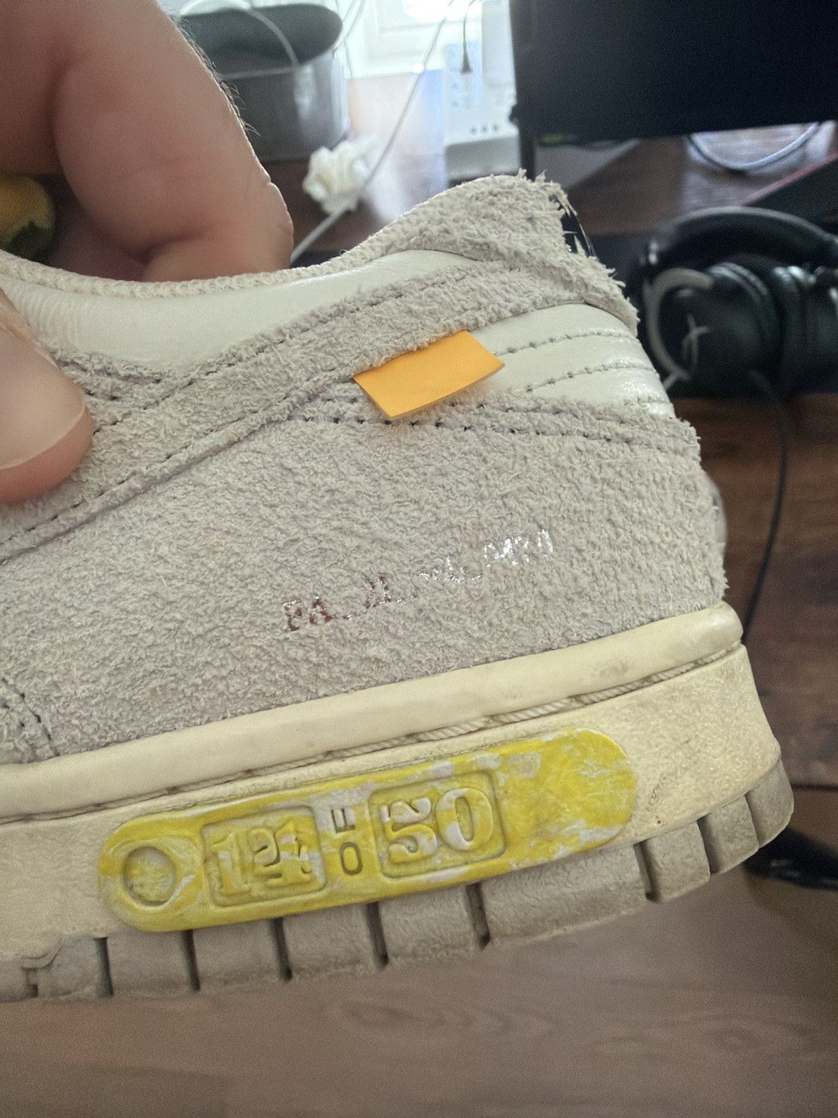 Nike × Off-White Off white Nike Dunk 14/50 Size US 11 / EU 44 - 11 Thumbnail