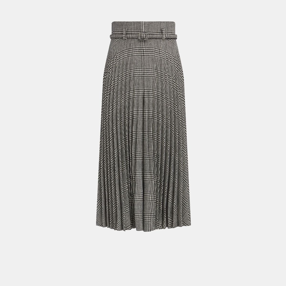 image of Dior O1Bcso1Str0524 Pants In Black & White in Black/White, Women's (Size 27)