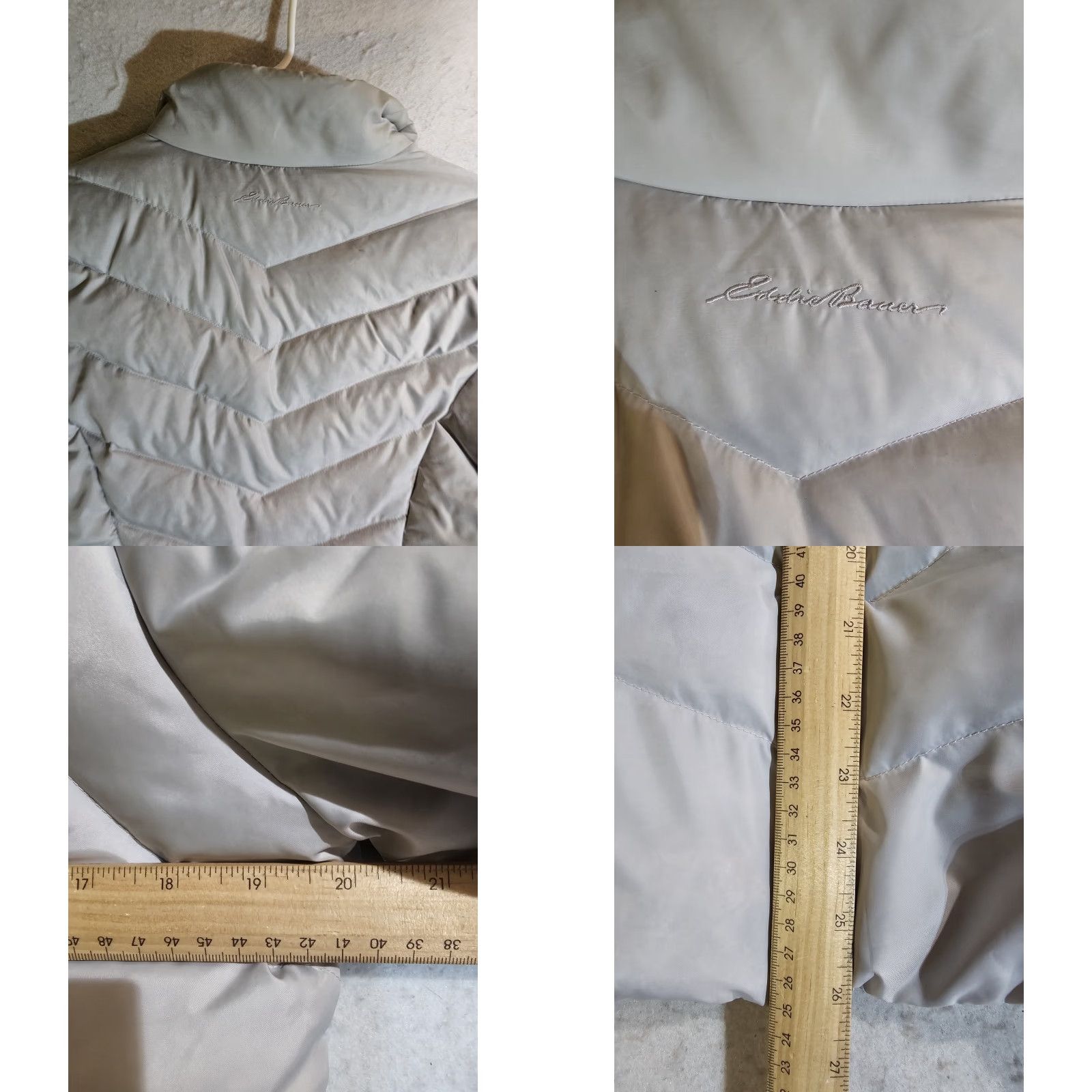 Eddie Bauer Eddie Bauer EB550 Premium Goose Down Quilted Puffer Jacket Full Zip Women's Med Jacket Size M / US 6-8 / IT 42-44 - 9 Thumbnail