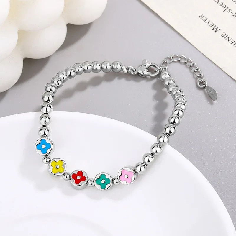 Jewelry Charm Sweet Colorful Sunflower Bracelets Size ONE SIZE - 5 Thumbnail