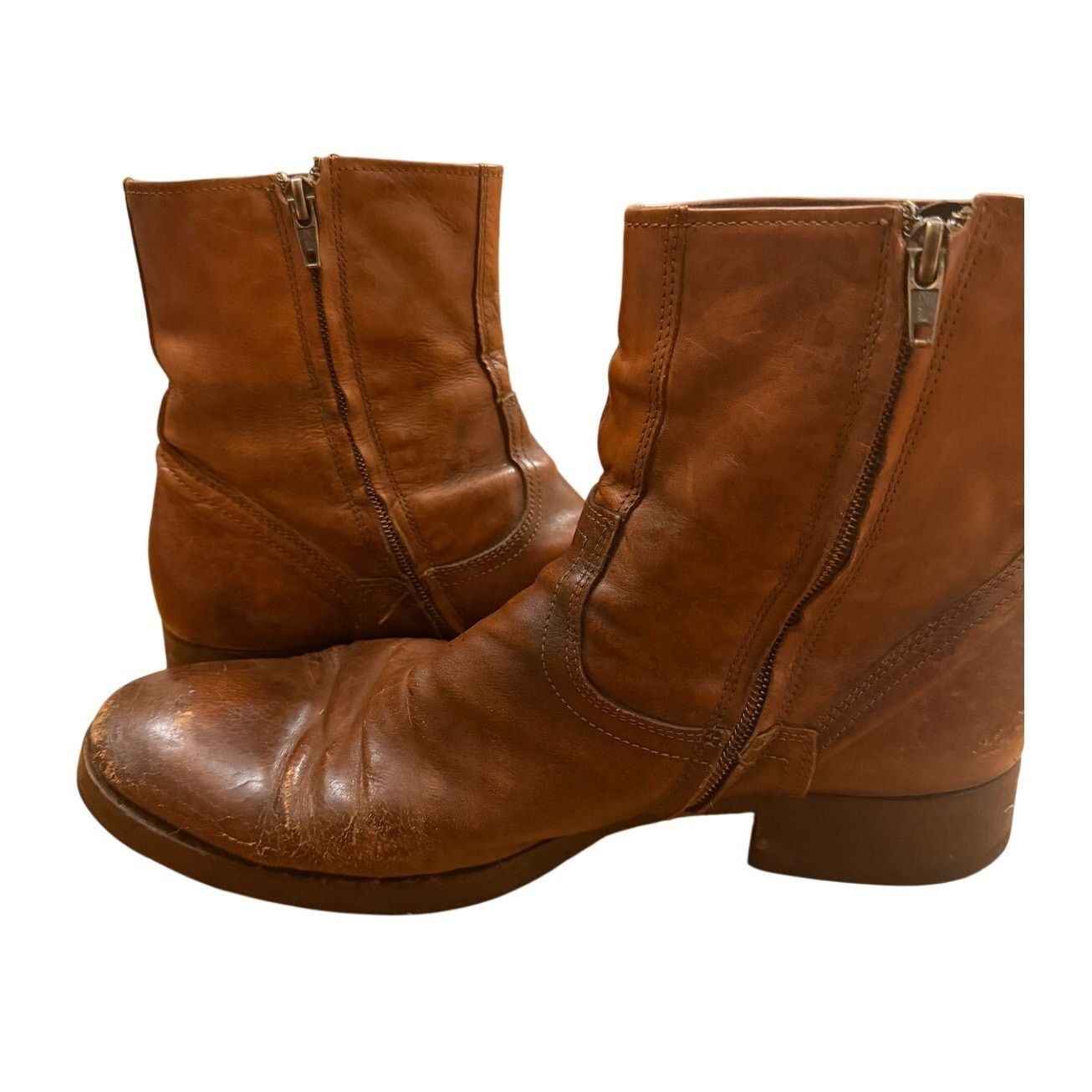To Boot New York To Boot New York Adam Derrick Leather Ankle Boots Size US 9.5 / EU 42-43 - 3 Thumbnail