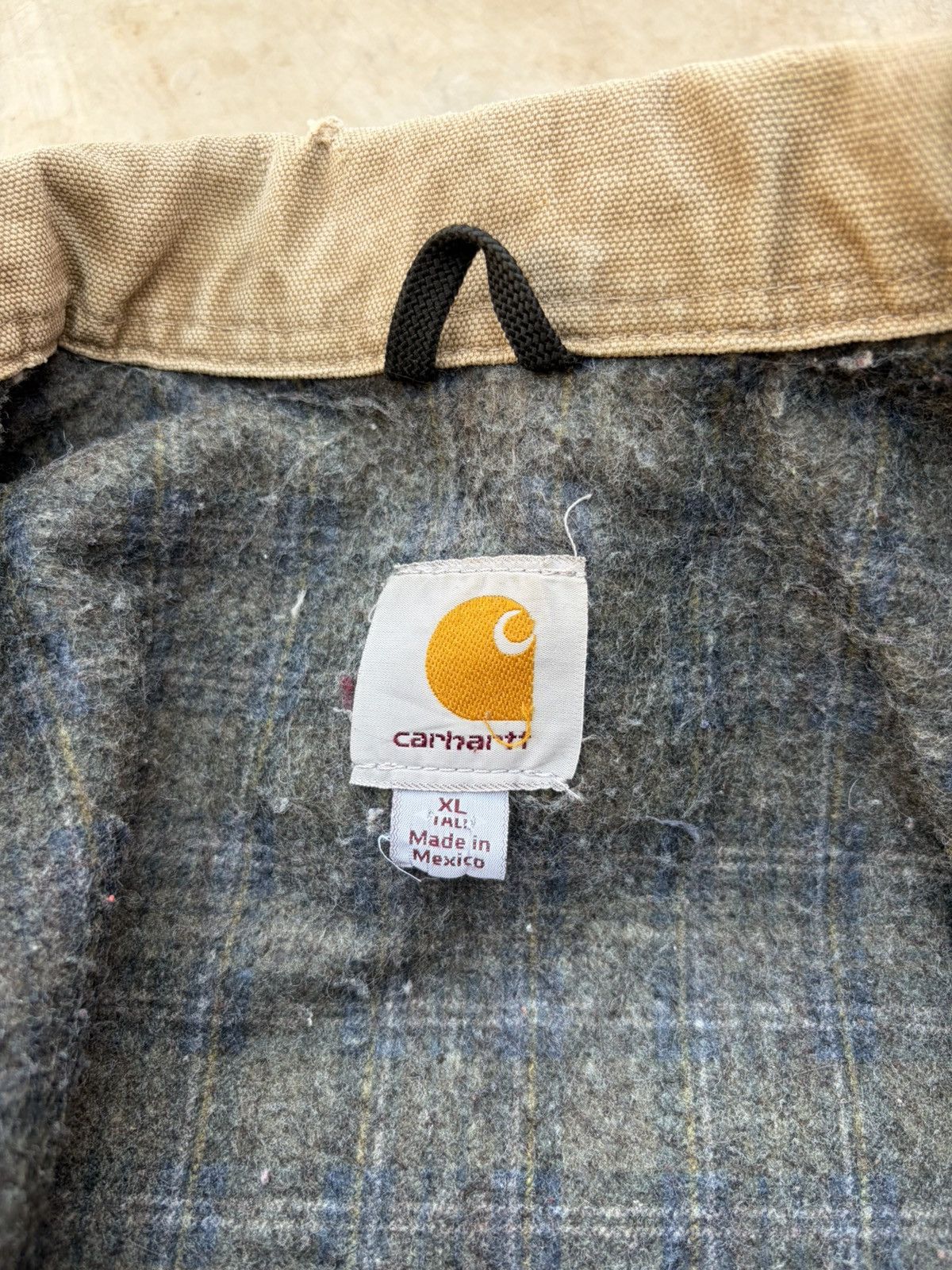 Carhartt Vintage 00s Sunfaded Carhartt Detroit Jacket J97 266 Size US XL / EU 56 / 4 - 7 Thumbnail