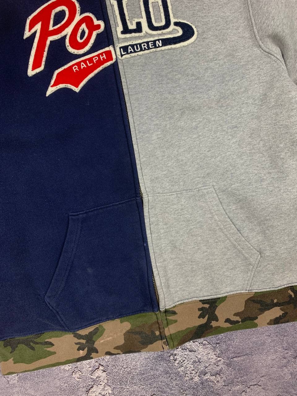 Polo Ralph Lauren Polo Ralph Lauren Full Zip Hoodie XL 18-20 Multicolor Camo Size US XL / EU 56 / 4 - 7 Thumbnail