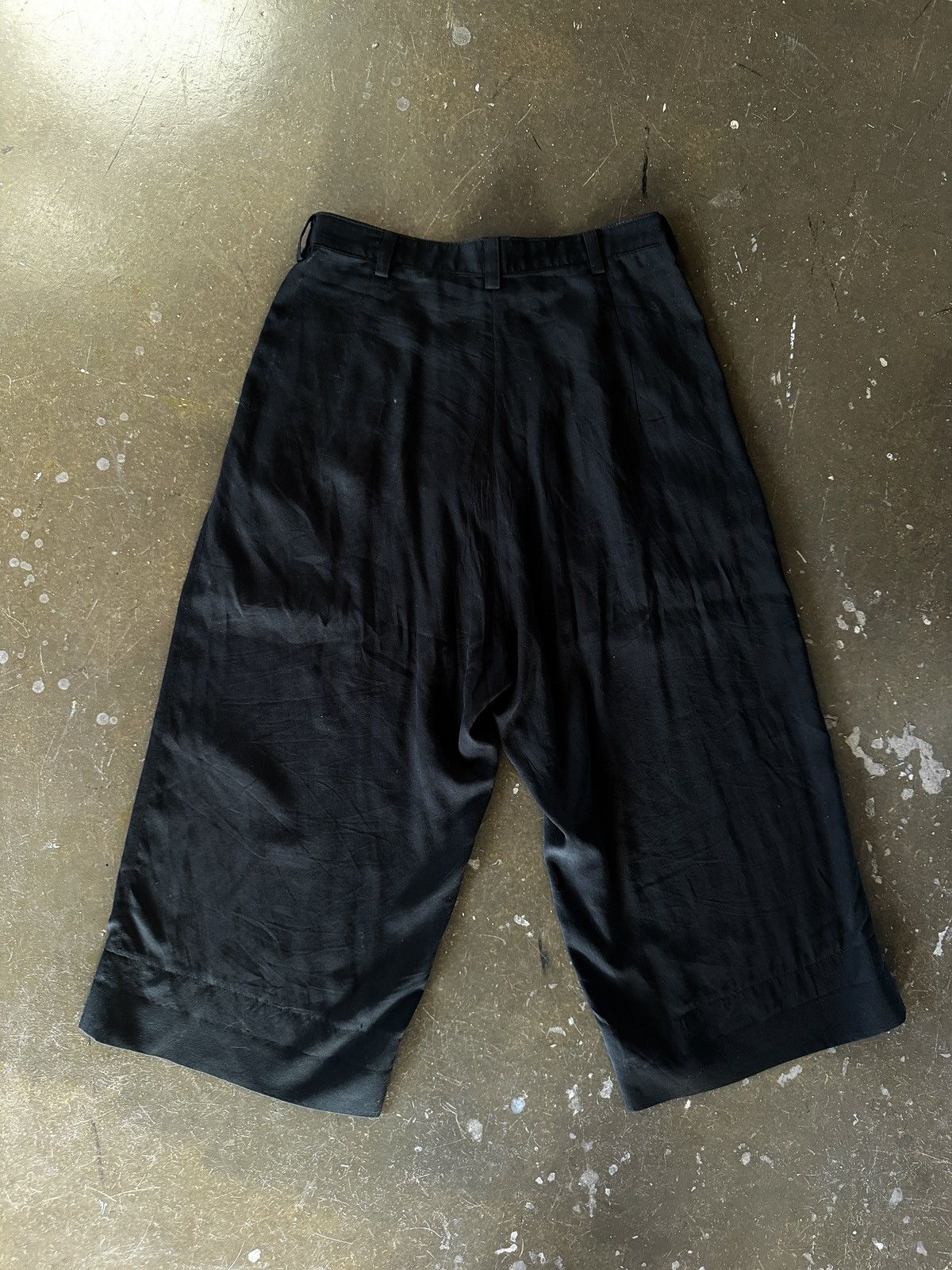 Yohji Yamamoto Yohji Yamamoto Cropped Trousers Size US 28 / EU 44 - 6 Thumbnail