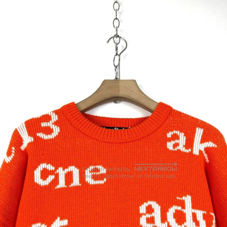 Acne Studios Acne Studios Orange Bullet Screen Printed Smile White Labe Size S / US 4 / IT 40 - 3 Thumbnail