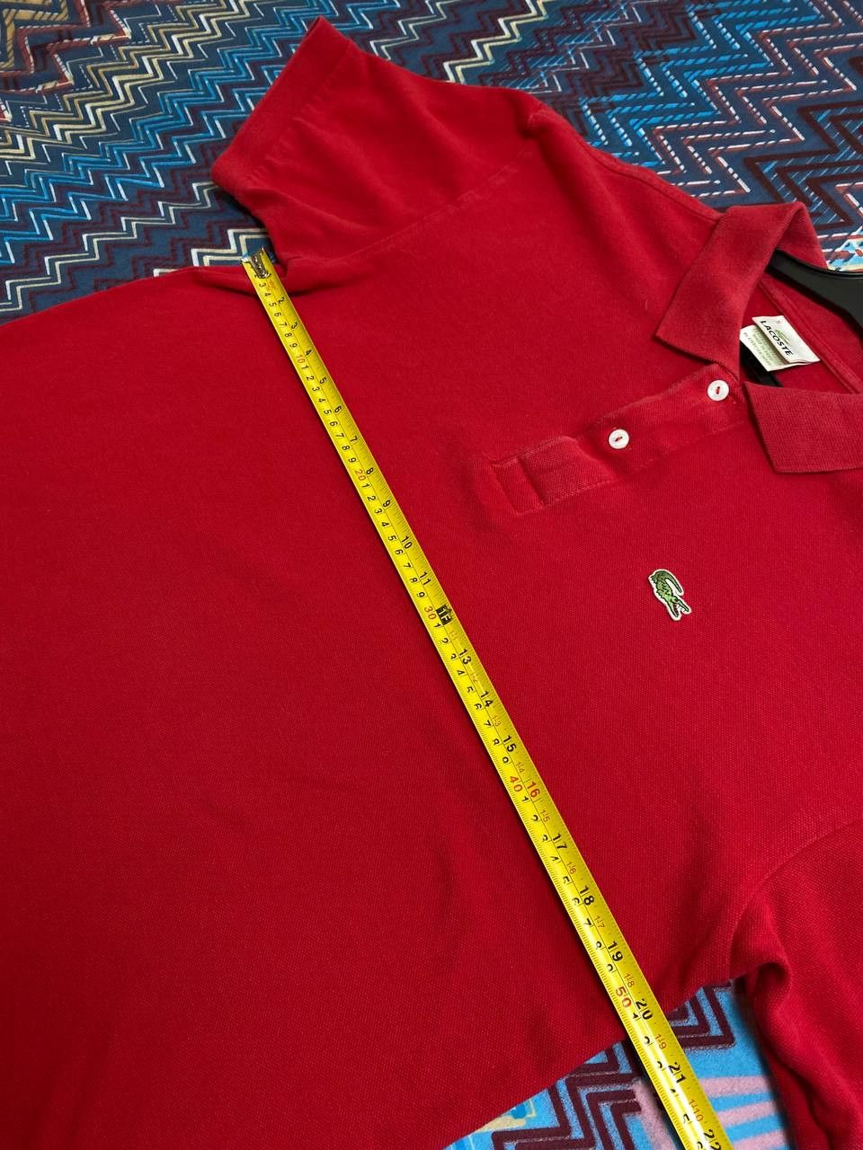 Lacoste × Vintage Lacoste Vintage Mens Polo Shirt Y2K Size US L / EU 52-54 / 3 - 16 Thumbnail