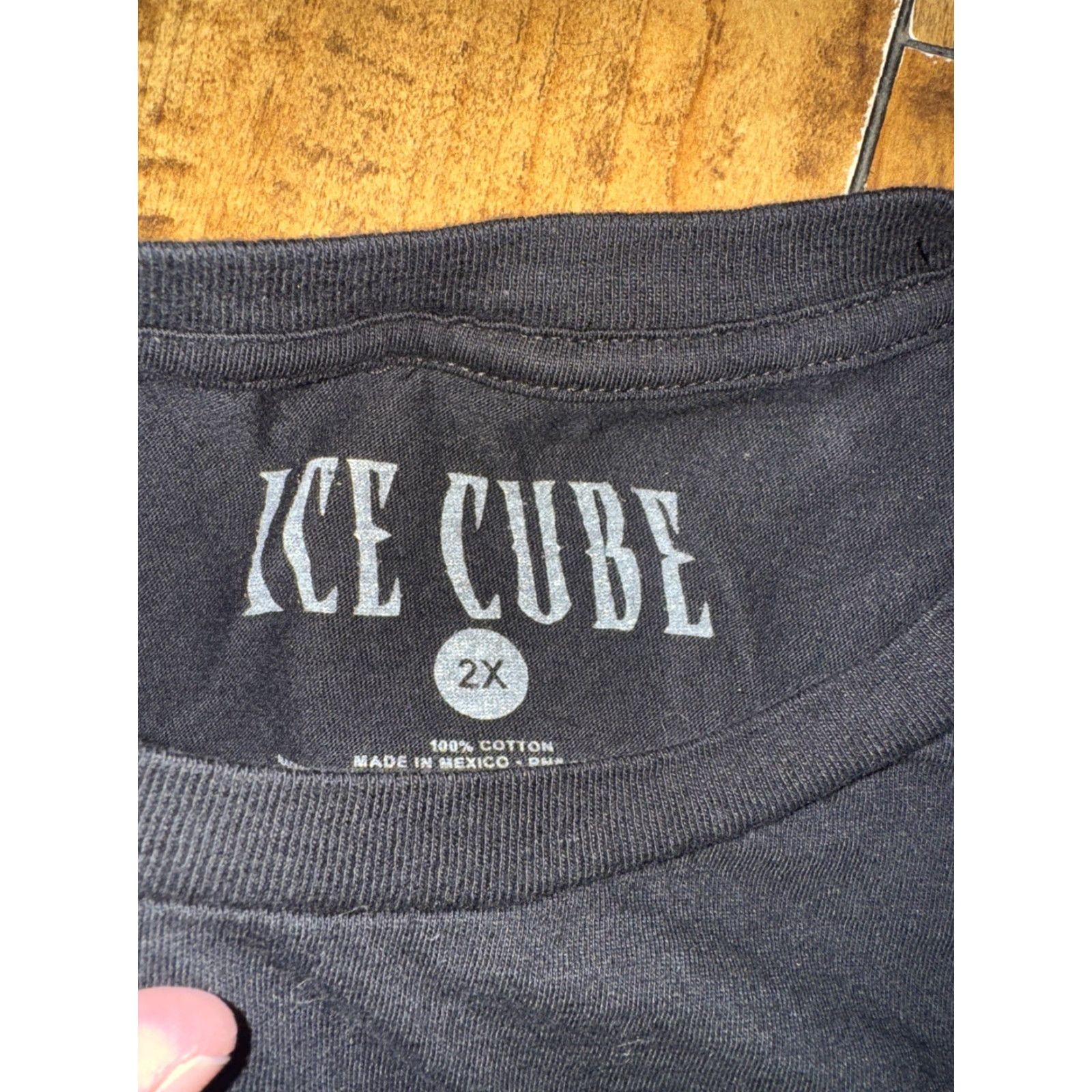 Vintage Ice Cube T-Shirt Men 2XL Black 23x28 Size US XXL / EU 58 / 5 - 3 Thumbnail
