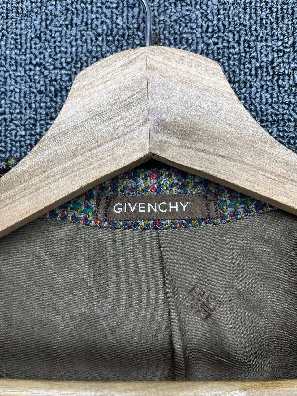 Givenchy Vintage Givenchy Luxury Wool Blazer Coat Jacket Size US M / EU 48-50 / 2 - 8 Thumbnail
