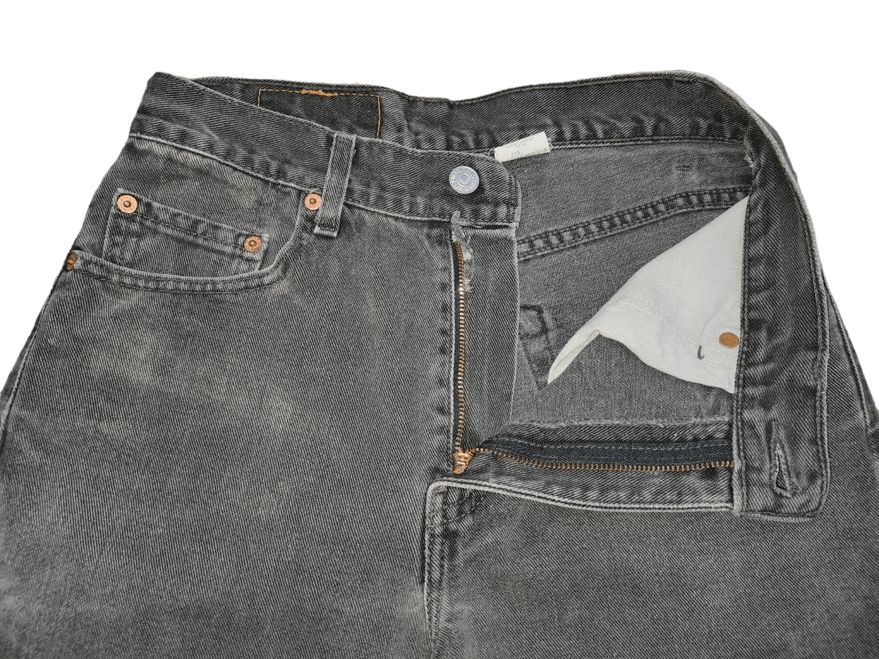 Levi's Vintage Levis 505 Faded Denim Size US 28 / EU 44 - 6 Thumbnail