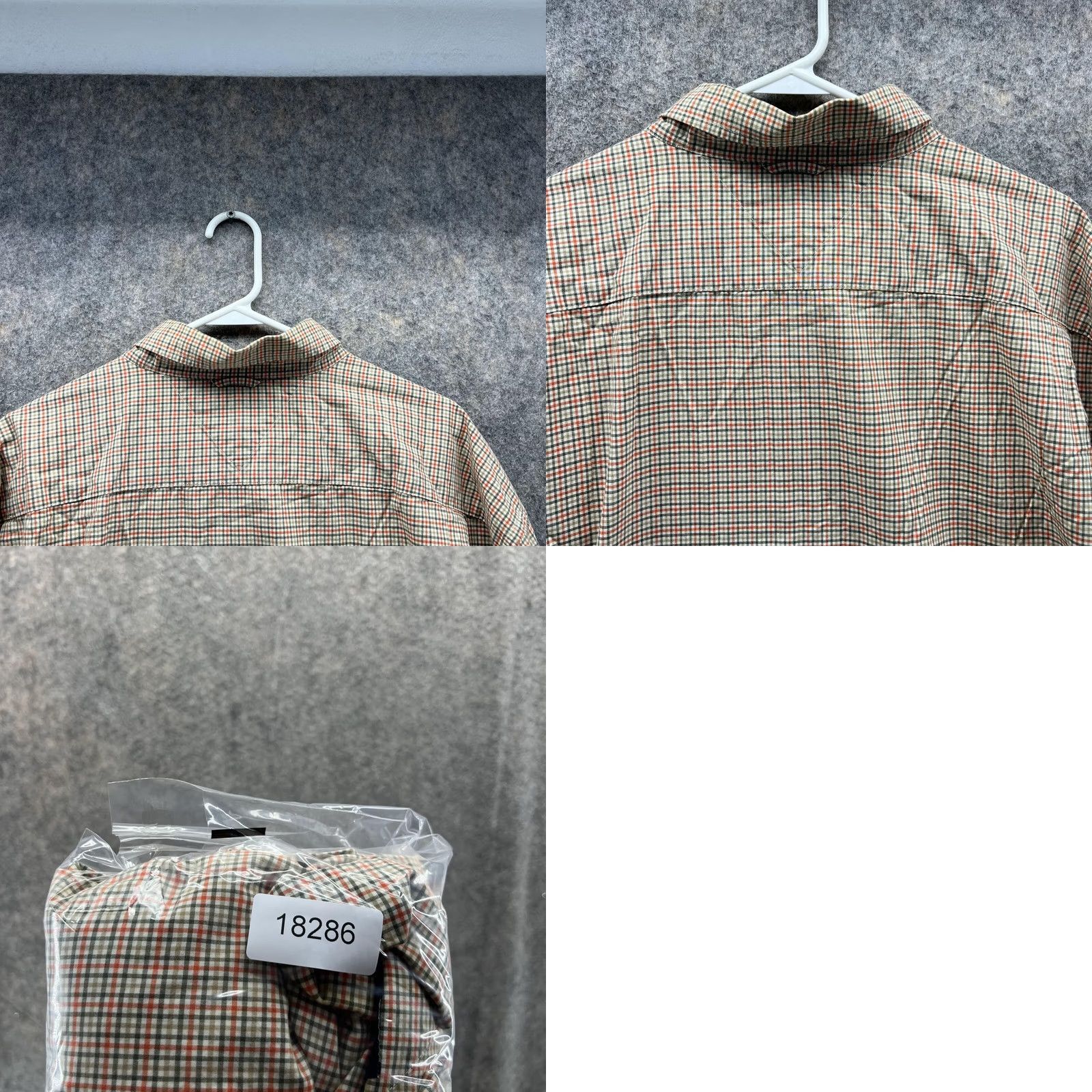 Tommy Hilfiger VINTAGE Tommy Hilfiger Shirt Men XXL Orange Green Button Down Preppy Gingham 90s Shirt Mens XXL Orange Green Button-Down Gingham 90s Size US XXL / EU 58 / 5 - 9 Thumbnail