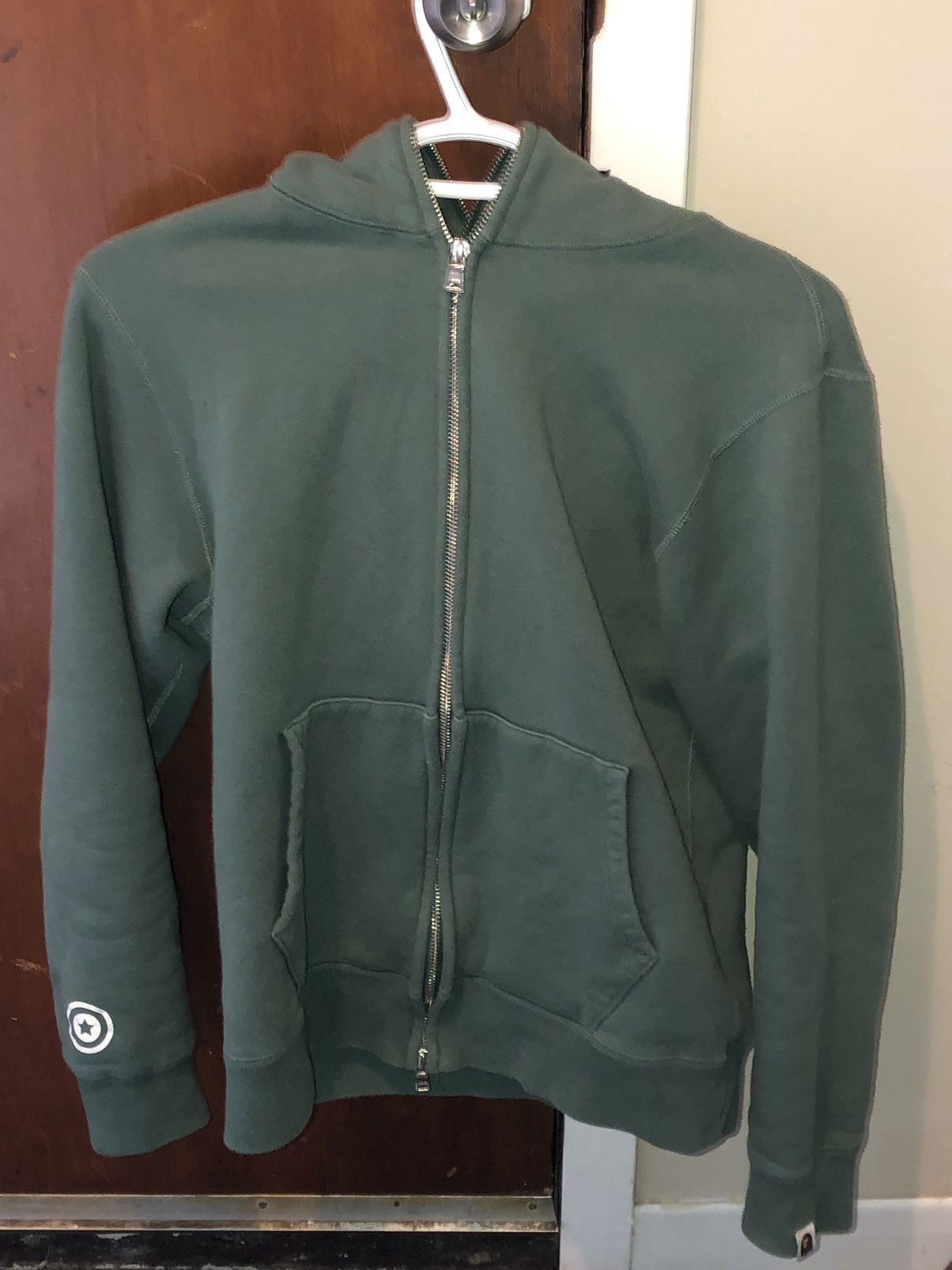 Bape bape double-sided, logo zip up Size US M / EU 48-50 / 2 - 1 Thumbnail