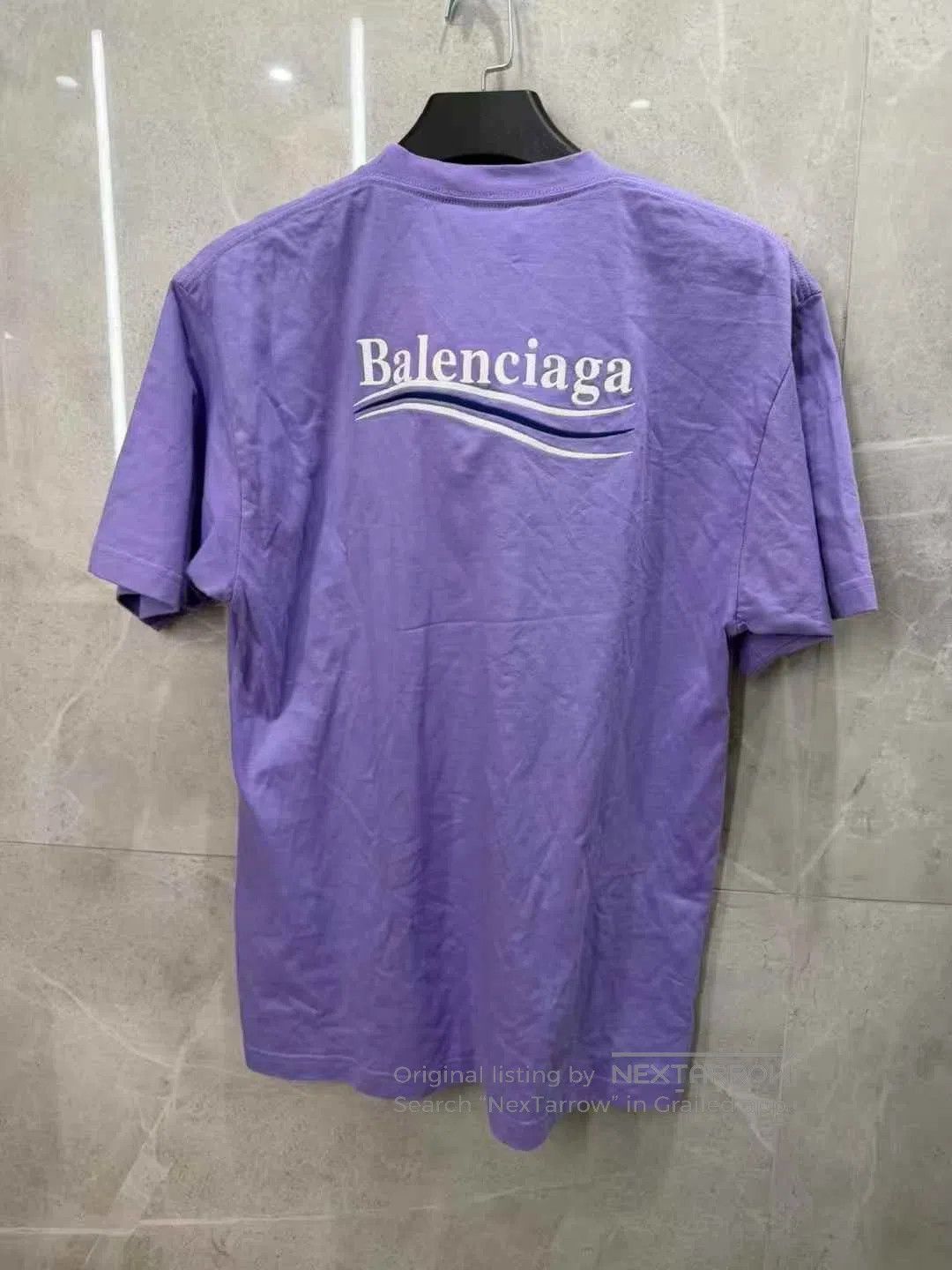 Balenciaga Balenciaga Embroidered Coca-Cola Lavender| Size US XXS / EU 40 - 2 Thumbnail