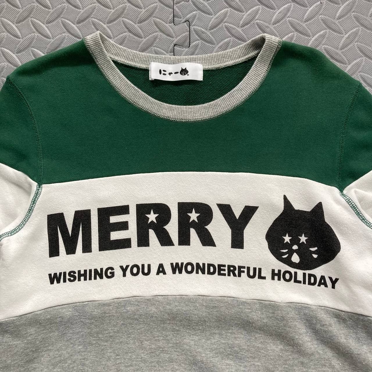 Ne-Net Merry Nya Cat Holiday Sweatshirt Size US S / EU 44-46 / 1 - 3 Thumbnail