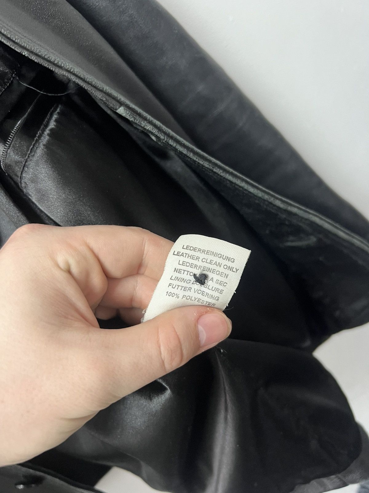 Versace Vintage Versace Leather Jacket size S Mens Luxury Size US S / EU 44-46 / 1 - 13 Thumbnail