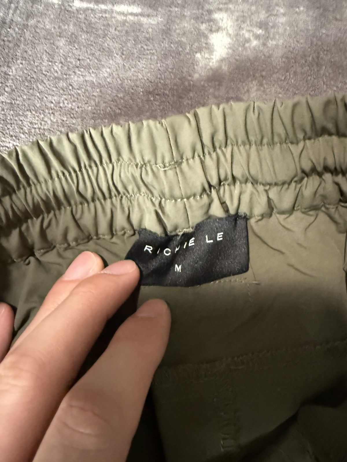 Richie Le Collection Richie Le Olive Cargos Size US 32 / EU 48 - 2 Thumbnail