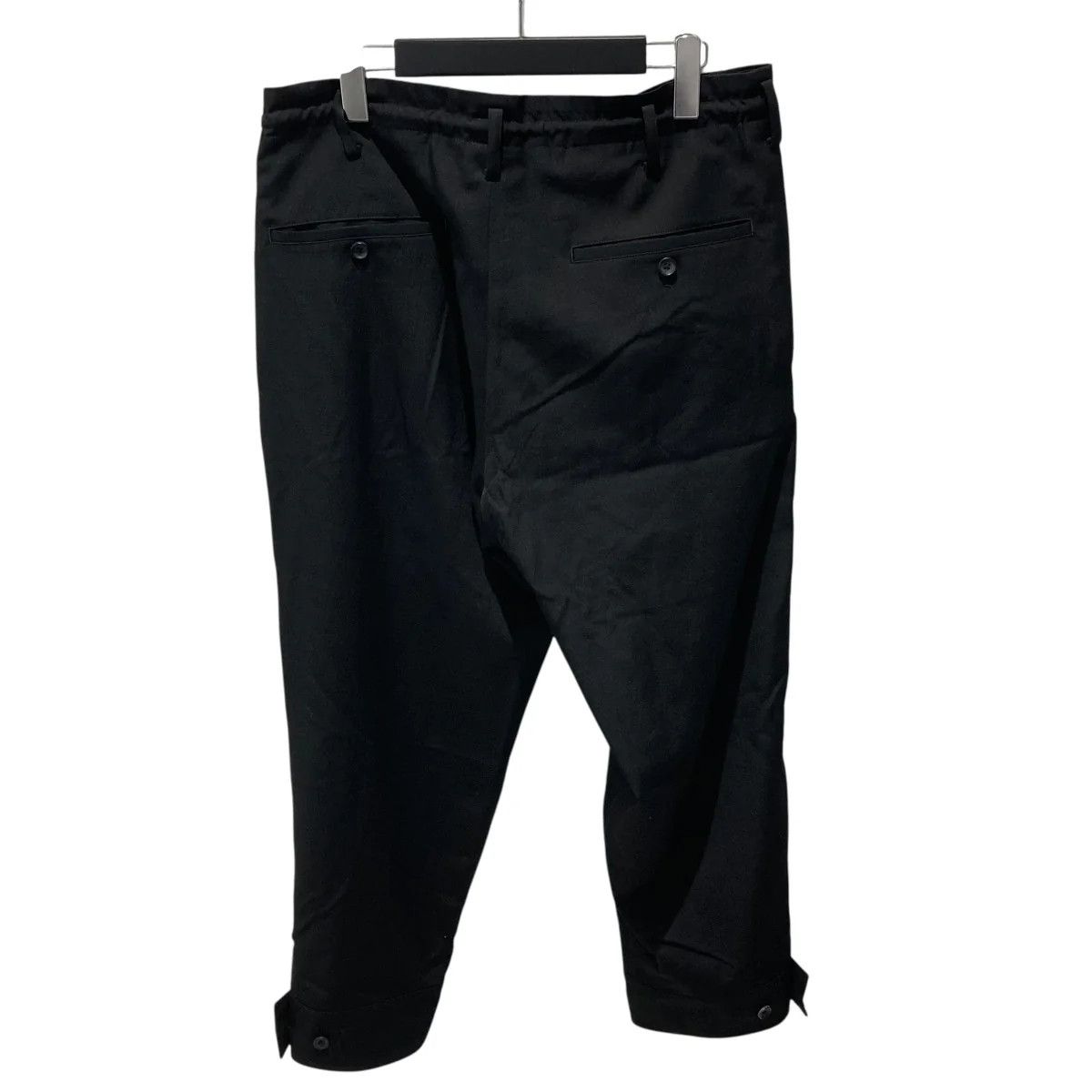 Yohji Yamamoto Yohji Yamamoto pour homme// 25SS GABARDINE BELTED HEM PANTS Size US 33 - 2 Thumbnail