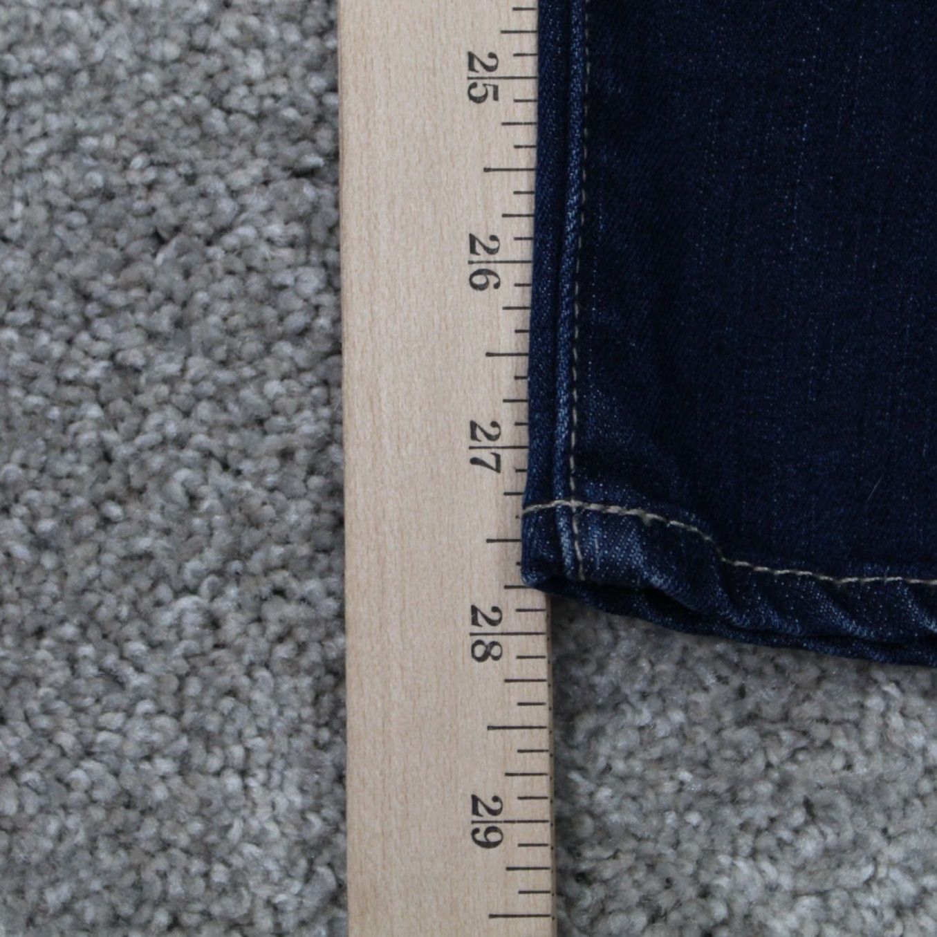 Paige Paige Skyline Ankle Peg Jeans Womens 24 Blue 5-Pocket Denim Stretch Inseam 28" Urban City USA Streetwear Pants Size 42" / US 20 - 4 Thumbnail