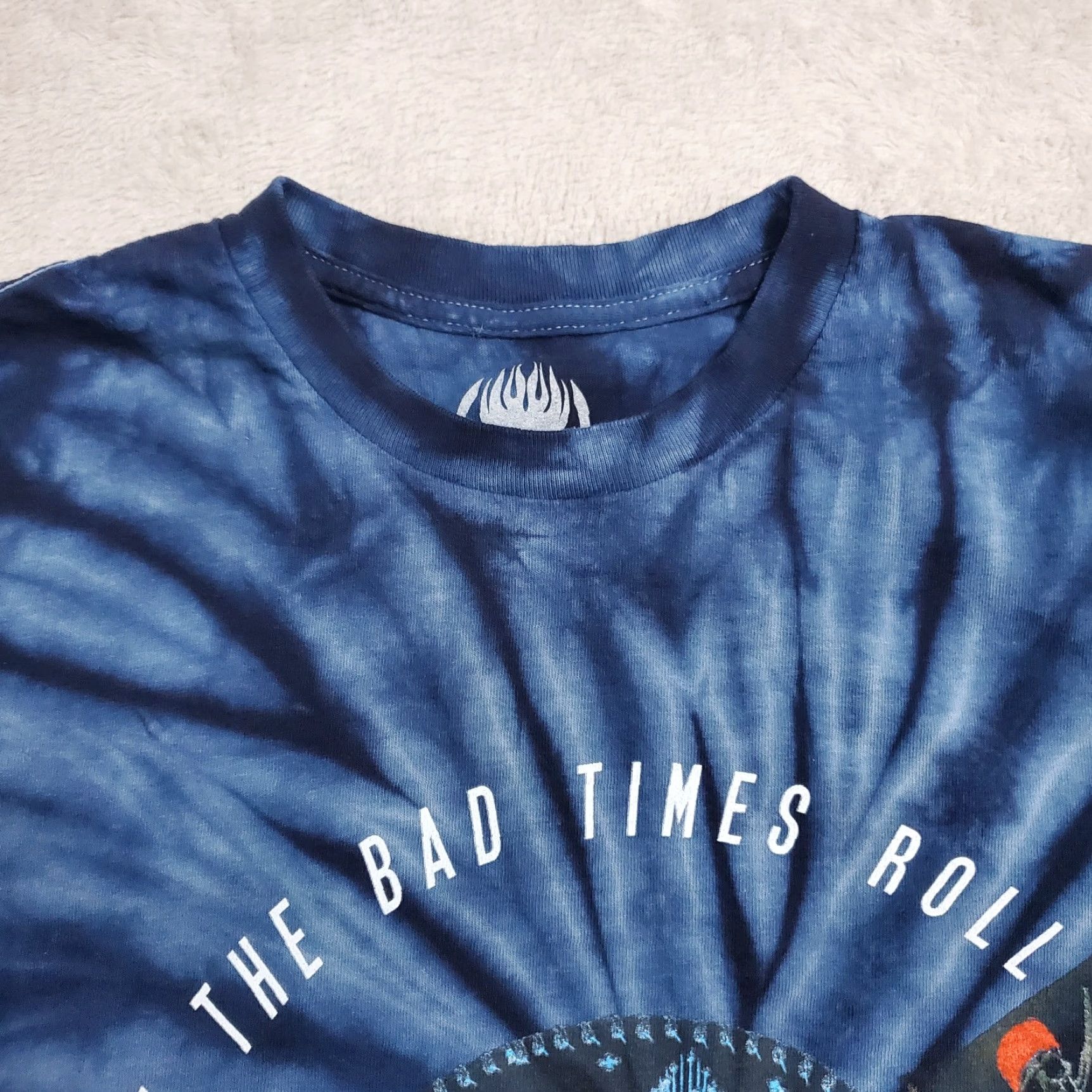 Vintage VINTAGE OFFSPRING Shirt Men L Blue Tie Dye Let The Bad Times Roll 2023 Concert Tour Graphic Back Listing 20" Pit to Pit 27" Shoulder to Hem Mens Size US L / EU 52-54 / 3 - 5 Thumbnail