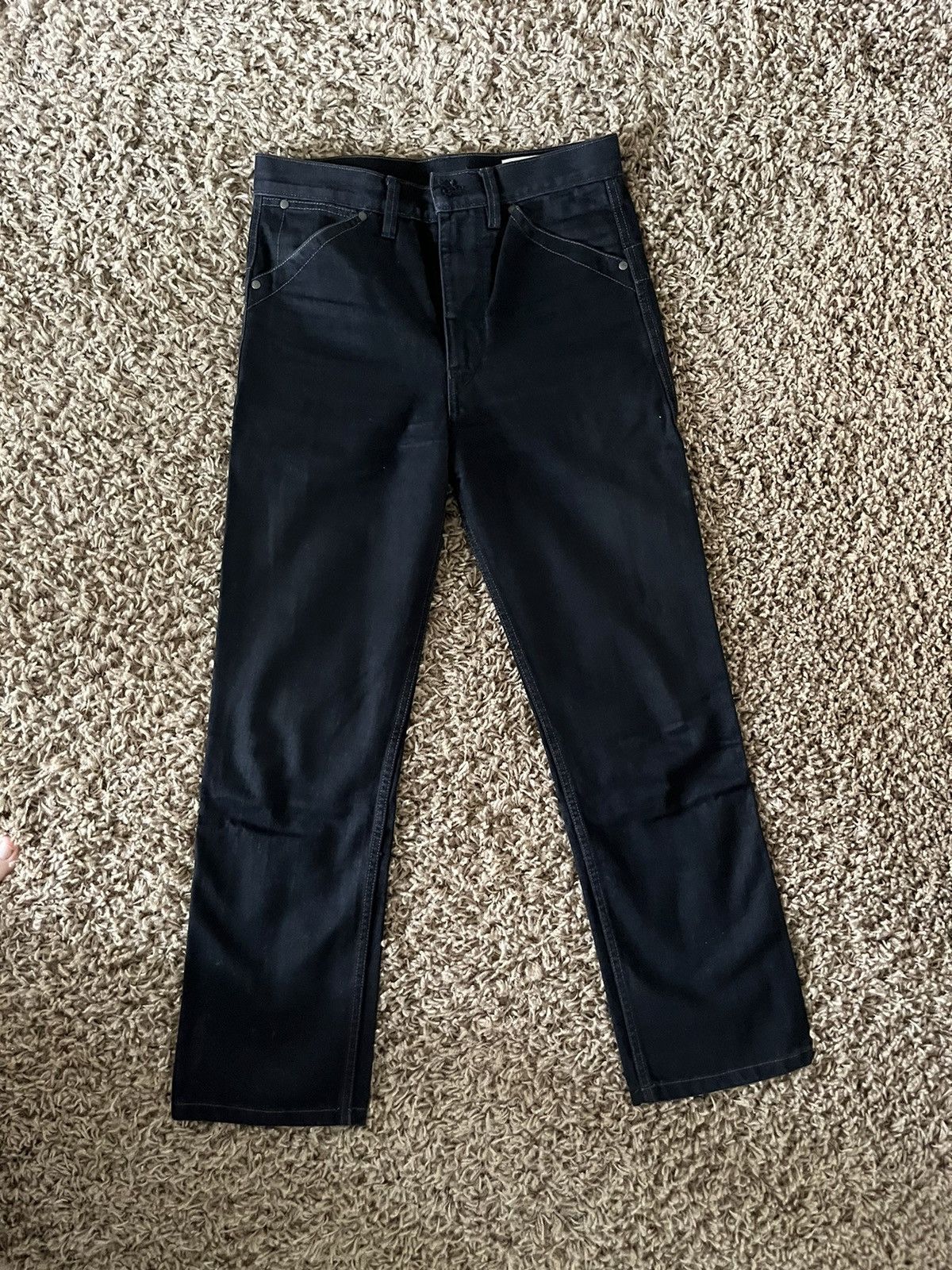 image of Lemaire Denim in Black, Men's (Size 30)