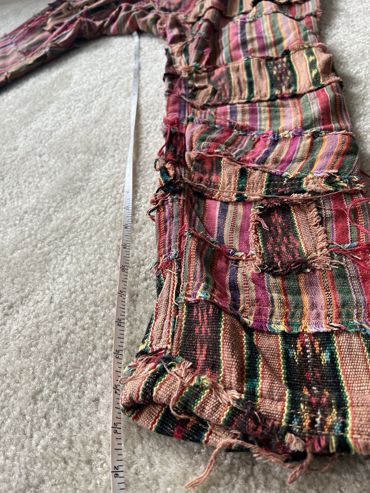 Junya Watanabe SS 2005 Junya Watanabe Patchwork Scraps Mountaineering Pants Size US 33 - 9 Thumbnail