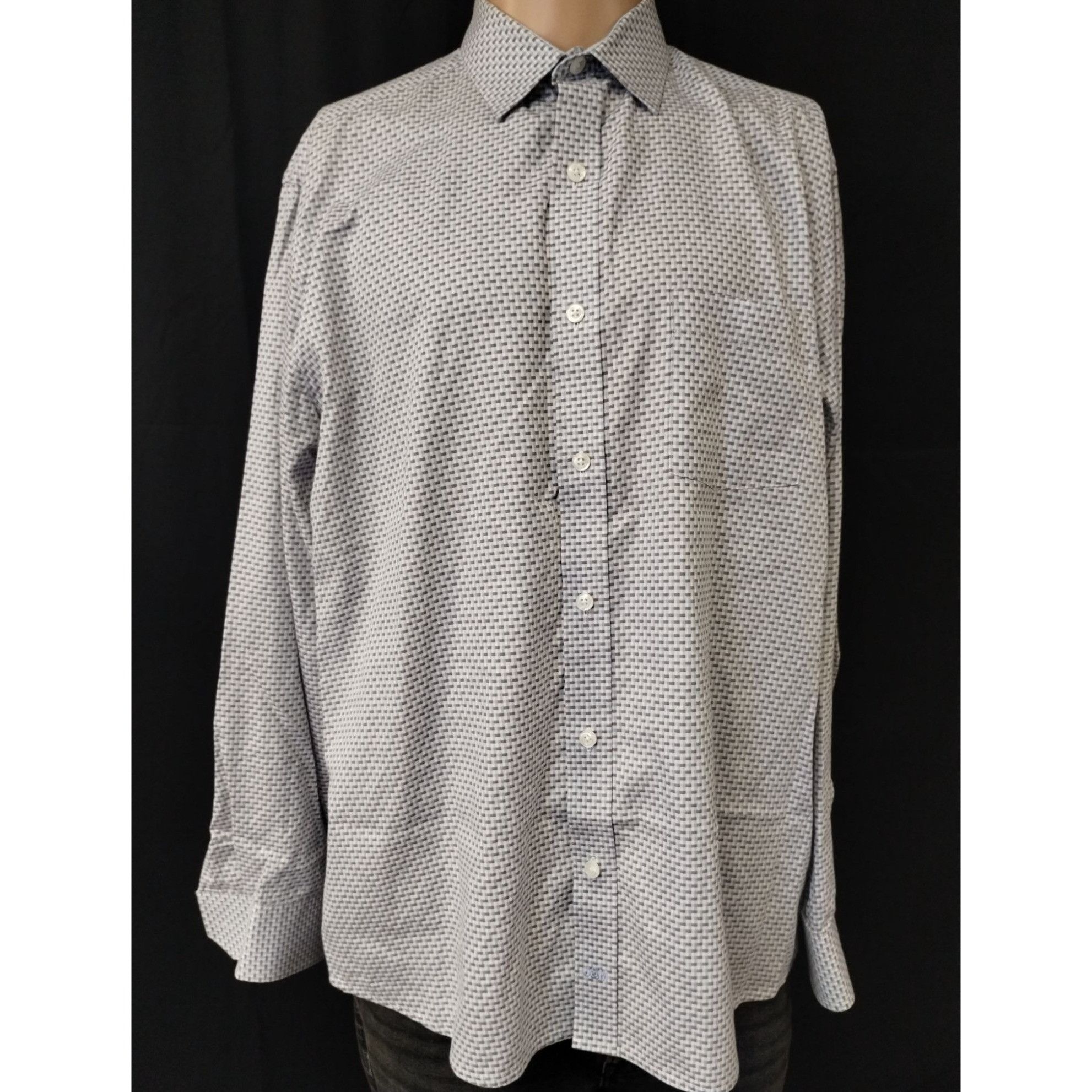 Johnston & Murphy Johnston & Murphy Men's Blue Shirt/Button Up Size L SKU 3990 Size US L / EU 52-54 / 3 - 1 Thumbnail