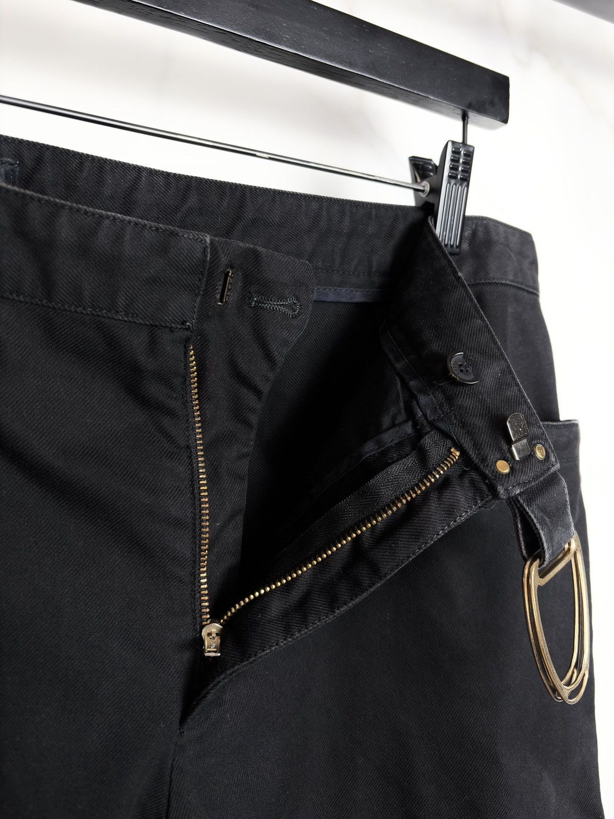 Gucci Gucci Tom Ford Vintage Gold Buckle Belted Trousers Pants Size US 30 / EU 46 - 5 Thumbnail