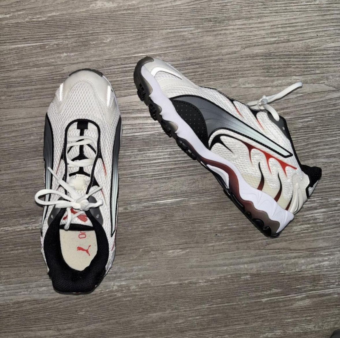Puma White Puma Inhale Sneakers Size US 7.5 / EU 40-41 - 2 Thumbnail