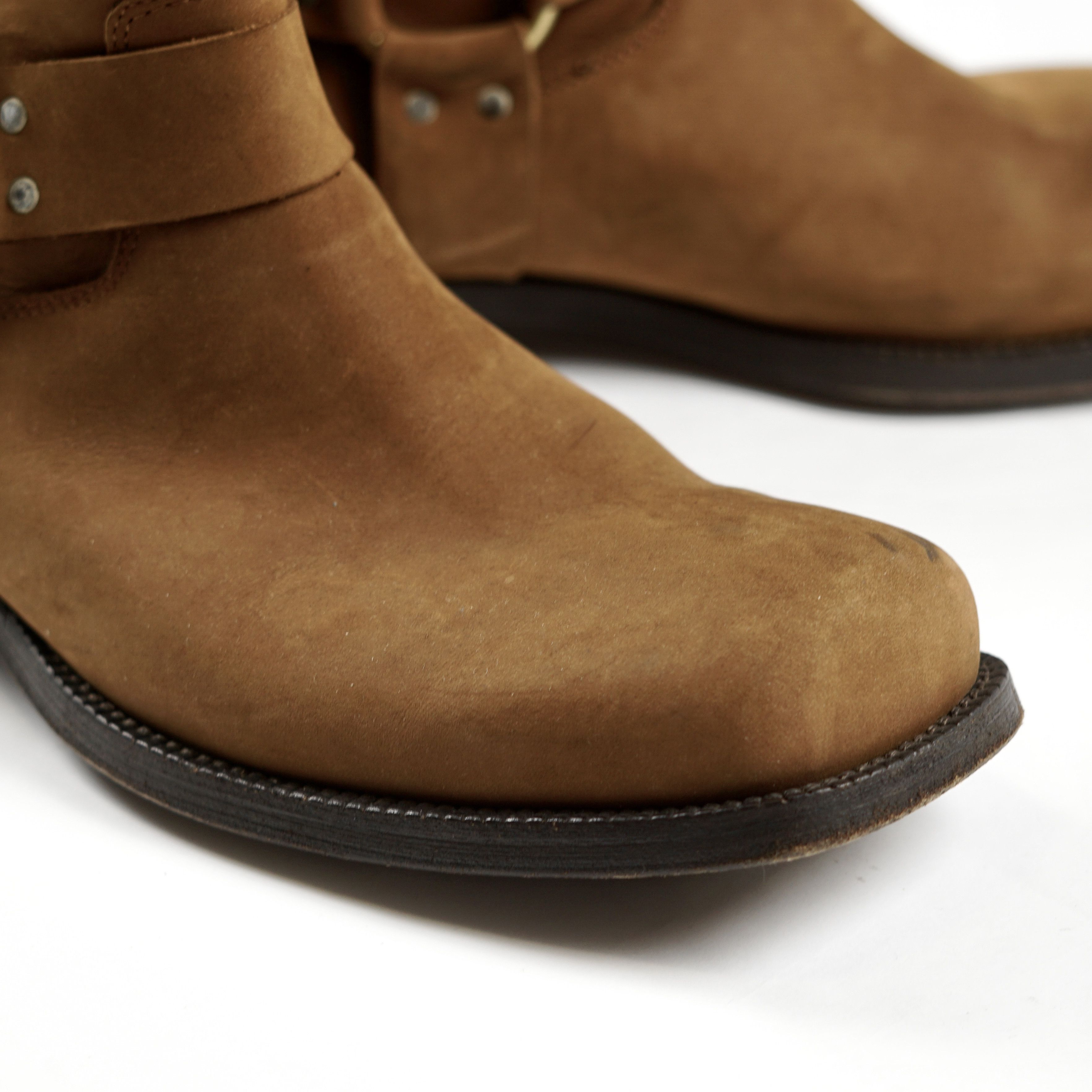 Dolce & Gabbana Dolce&Gabbana Suede Biker Boots Size US 7 / EU 40 - 10 Thumbnail