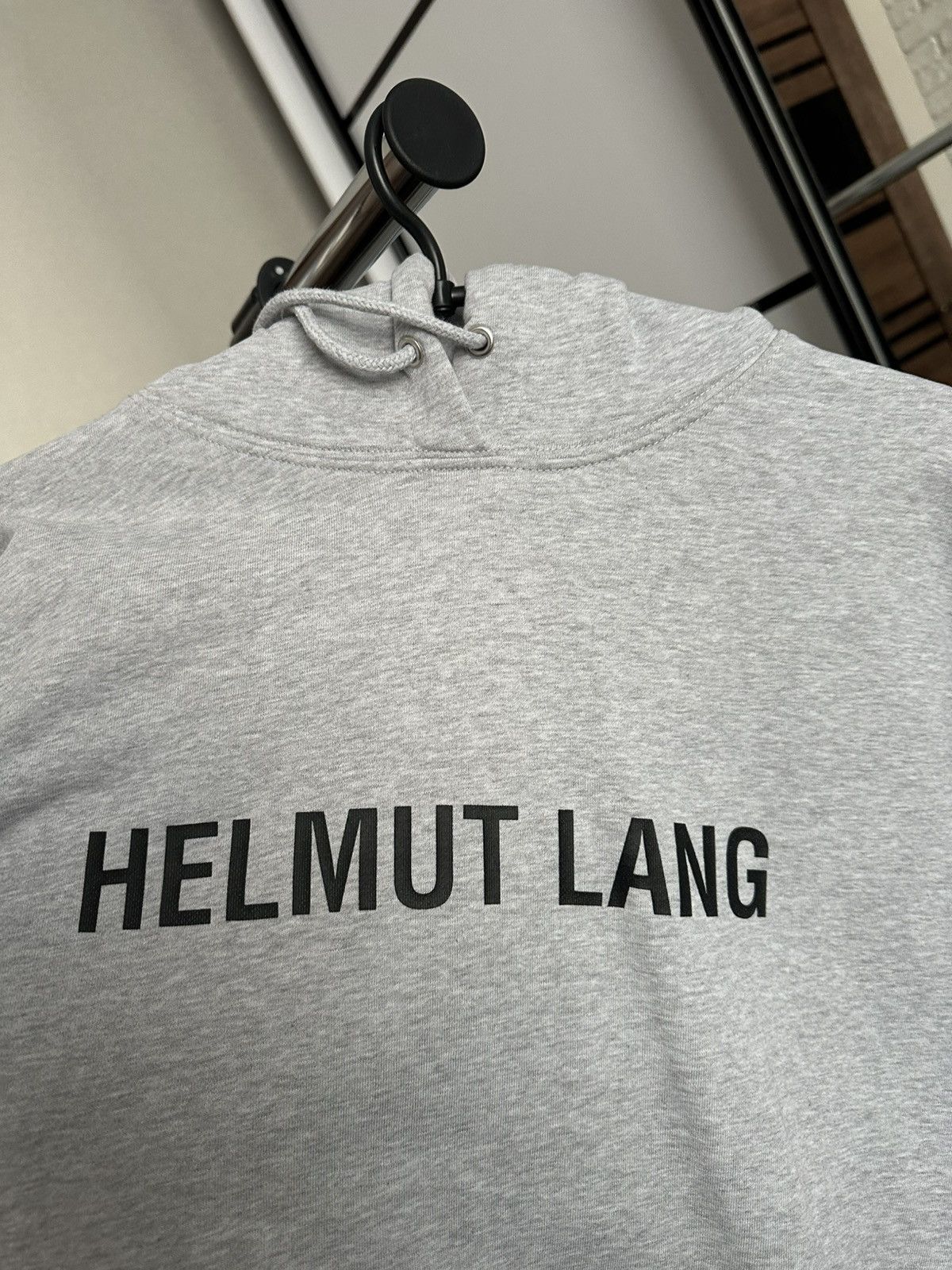 Helmut Lang Helmut Lang Hoodie Pullover Big Logo Size US M / EU 48-50 / 2 - 6 Thumbnail