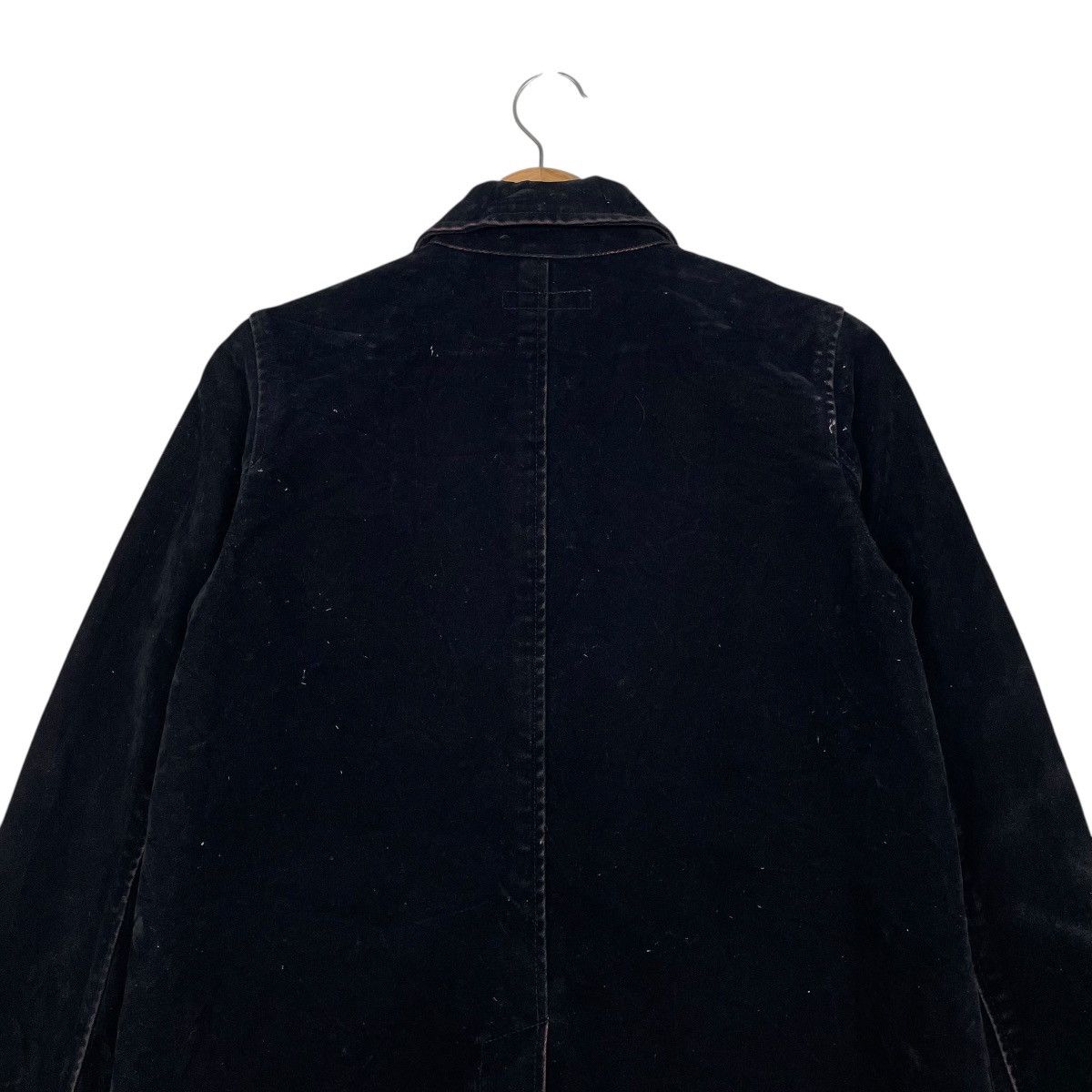 Katharine Hamnett London Katherine Hamnett Black Velvet Jacket Size M / US 6-8 / IT 42-44 - 8 Thumbnail