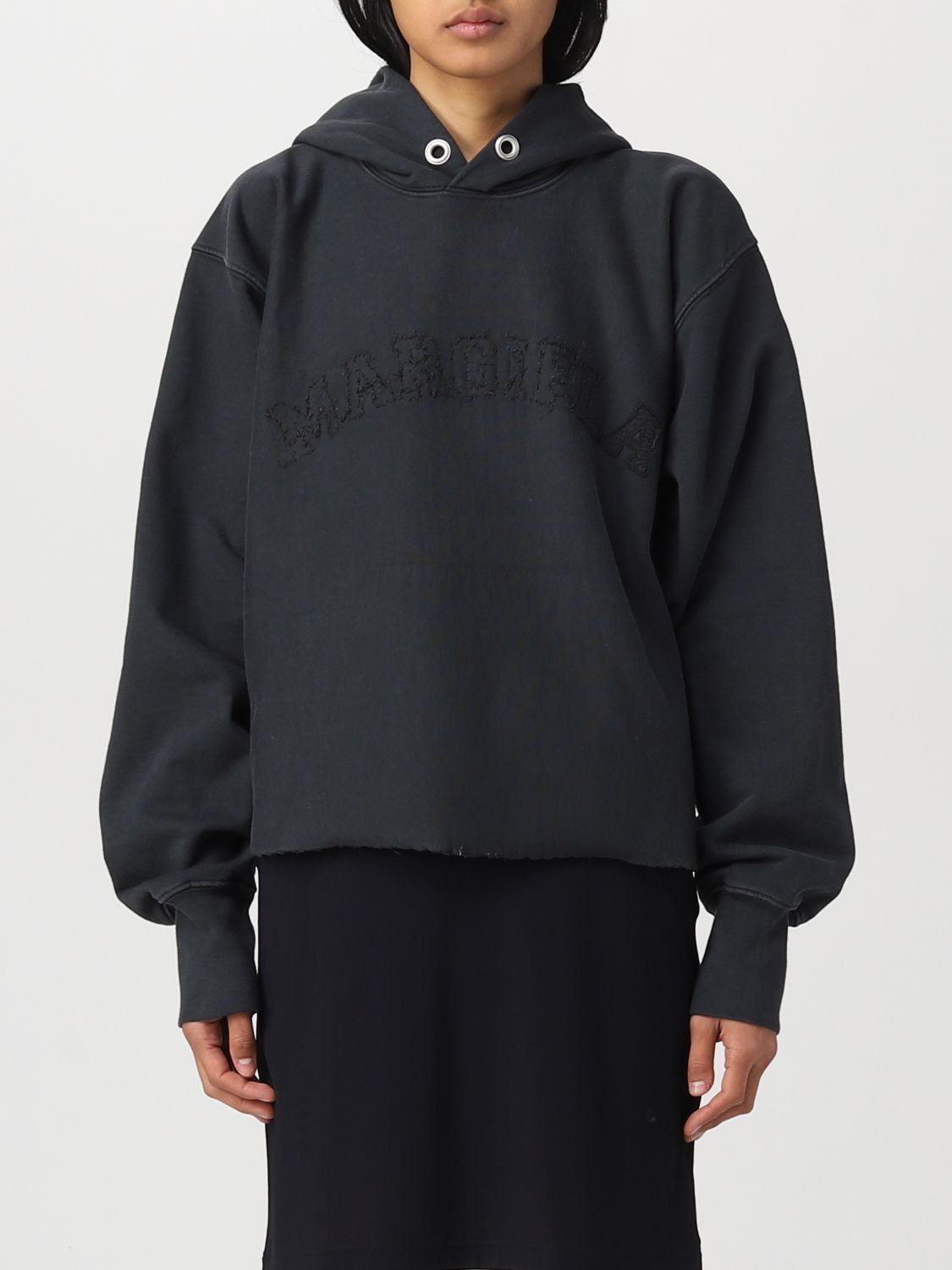 Maison Margiela o1y0625 Hoodie in Lead Size M / US 6-8 / IT 42-44 - 1 Thumbnail