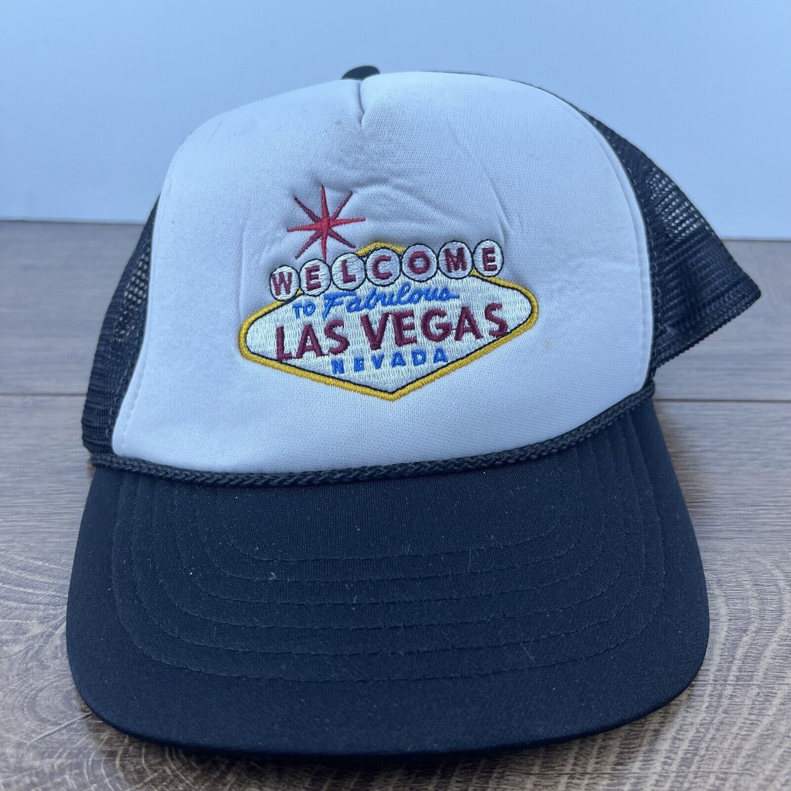 Other Las Vegas Hat Welcome Adjustable Hat White Adjustable Hat Wh Size ONE SIZE - 1 Thumbnail