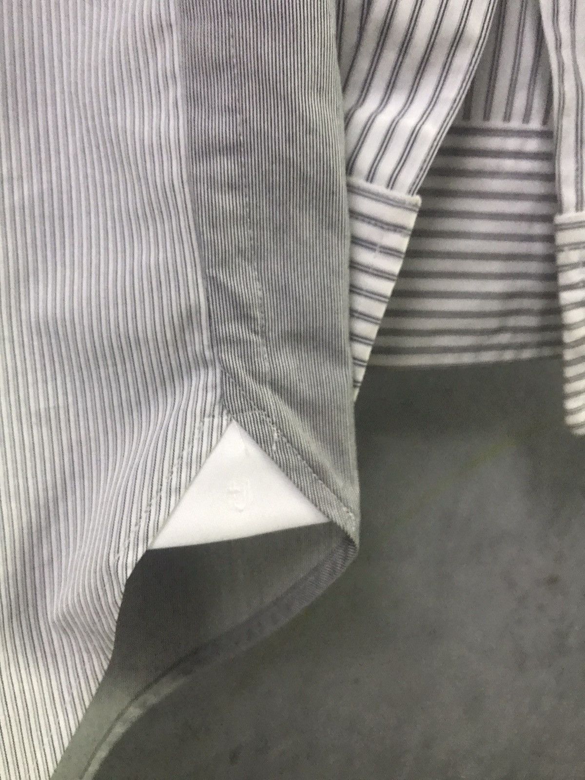 Jil Sander × Uniqlo JILL SANDER X UNIQLO - Mandarin Collar Two Tones Wide Shirts Size US L / EU 52-54 / 3 - 8 Thumbnail
