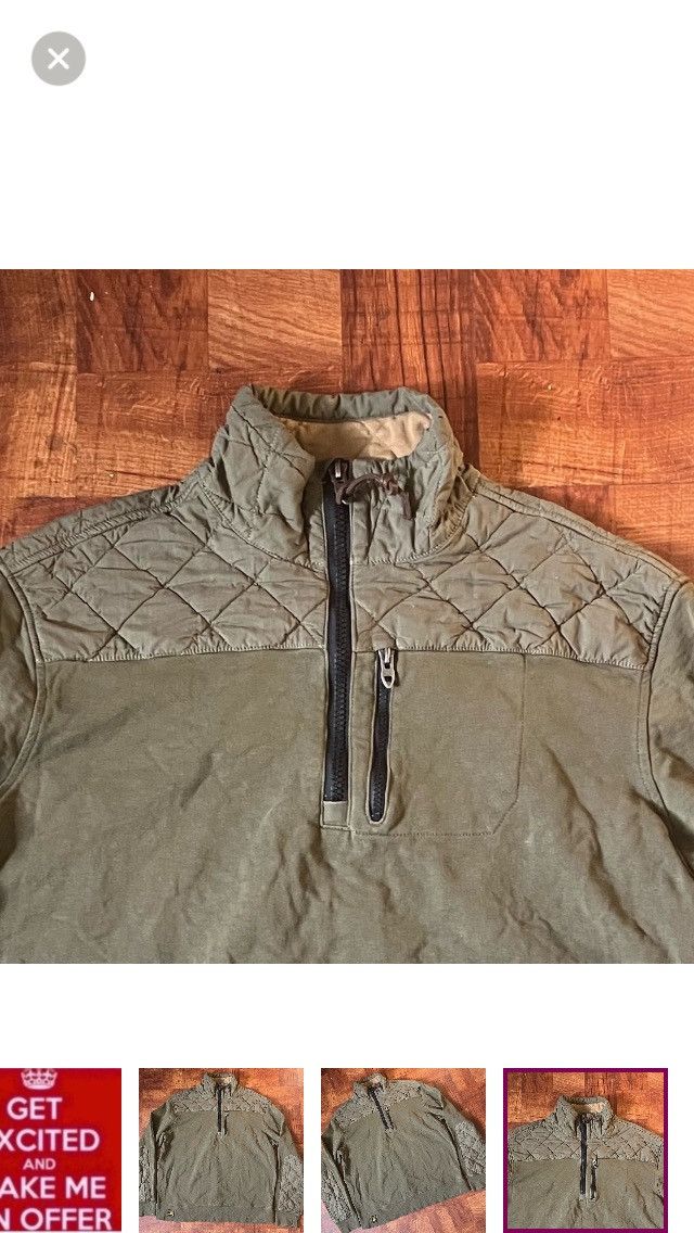 Polo Ralph Lauren Polo Ralph Lauren Vintage Men’s Quilted Quarter Zip XL Size US XL / EU 56 / 4 - 13 Thumbnail