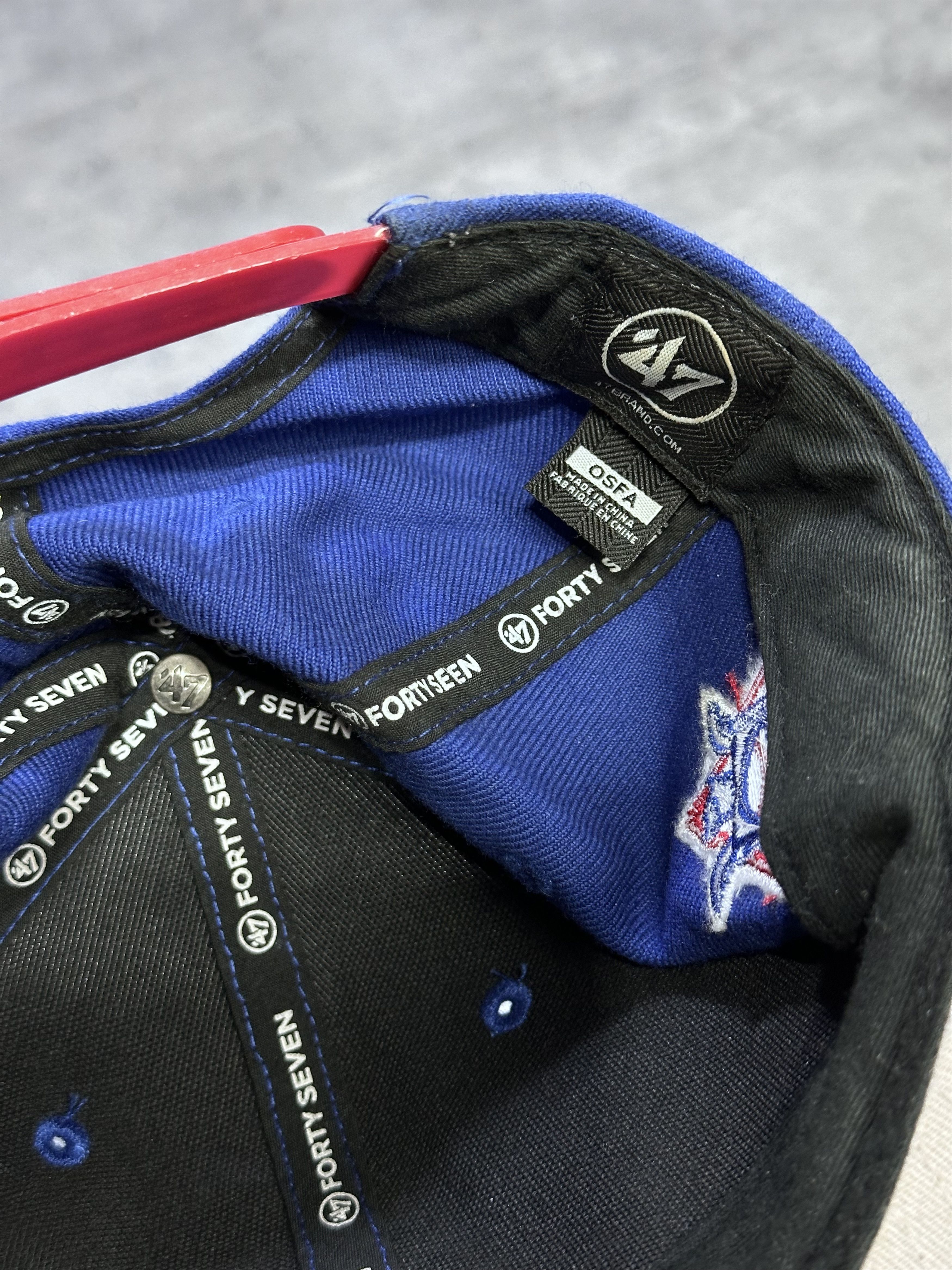 47 Brand Montreal Expos hat fan blue red logo cap Size ONE SIZE - 11 Thumbnail