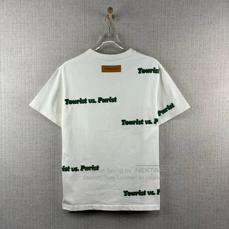 Louis Vuitton Flocked monogrammed crewneck short sleeves
