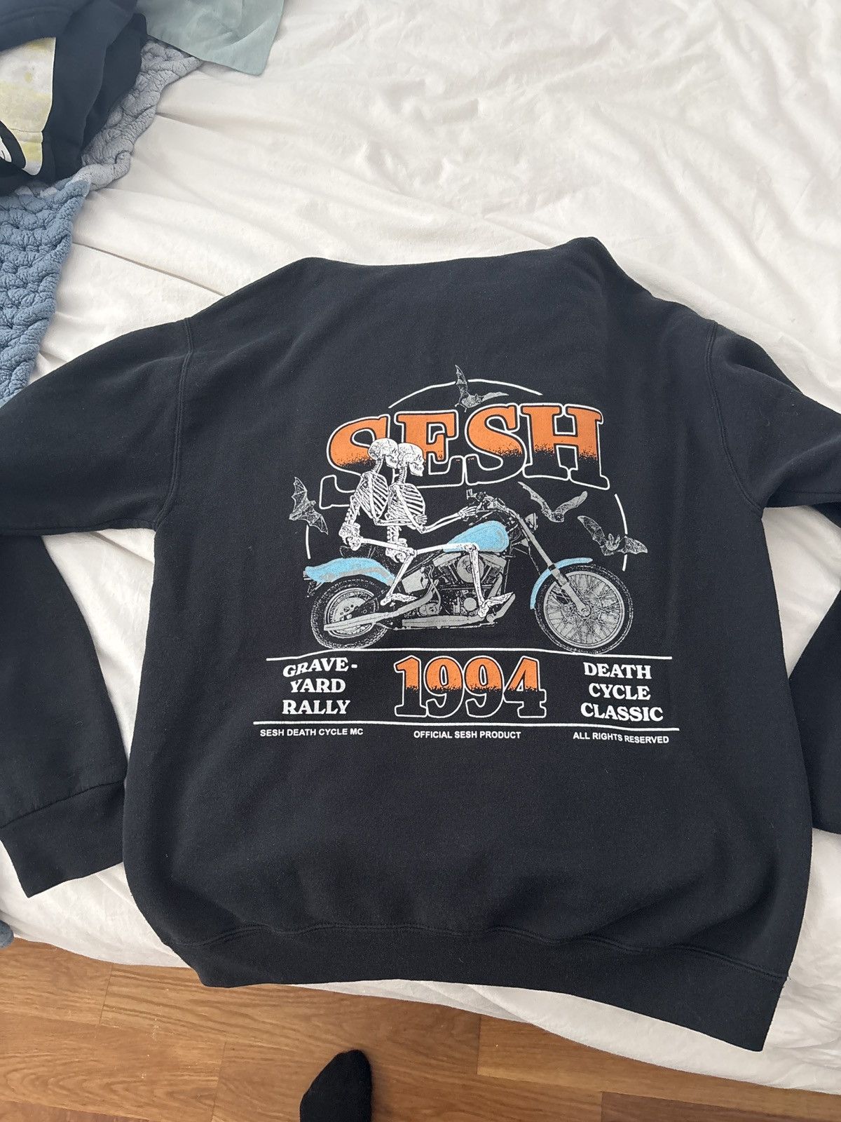 TeamSESH *rare* TEAM SESH Graveyard Rally Hoodie Size US M / EU 48-50 / 2 - 2 Thumbnail