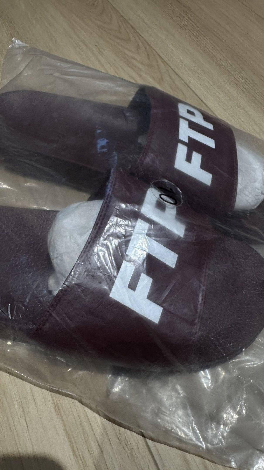 Fuck The Population FTP Slides Burgundy Size US 10 / EU 43 - 15 Thumbnail