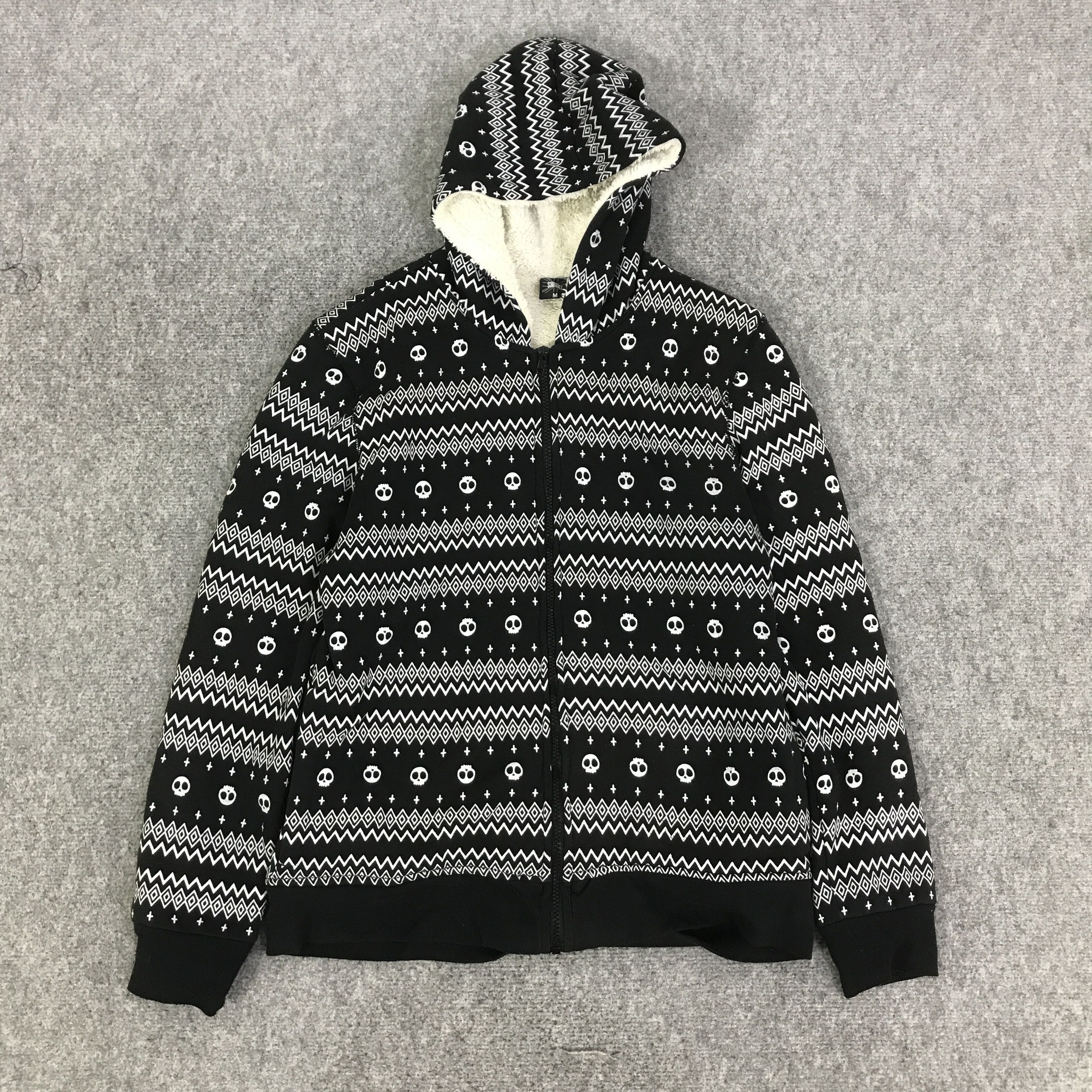 Japanese Brand GOTHIC SKULL DESIGN SHISKY HOODIES JACKET K80B10 Size US M / EU 48-50 / 2 - 1 Thumbnail
