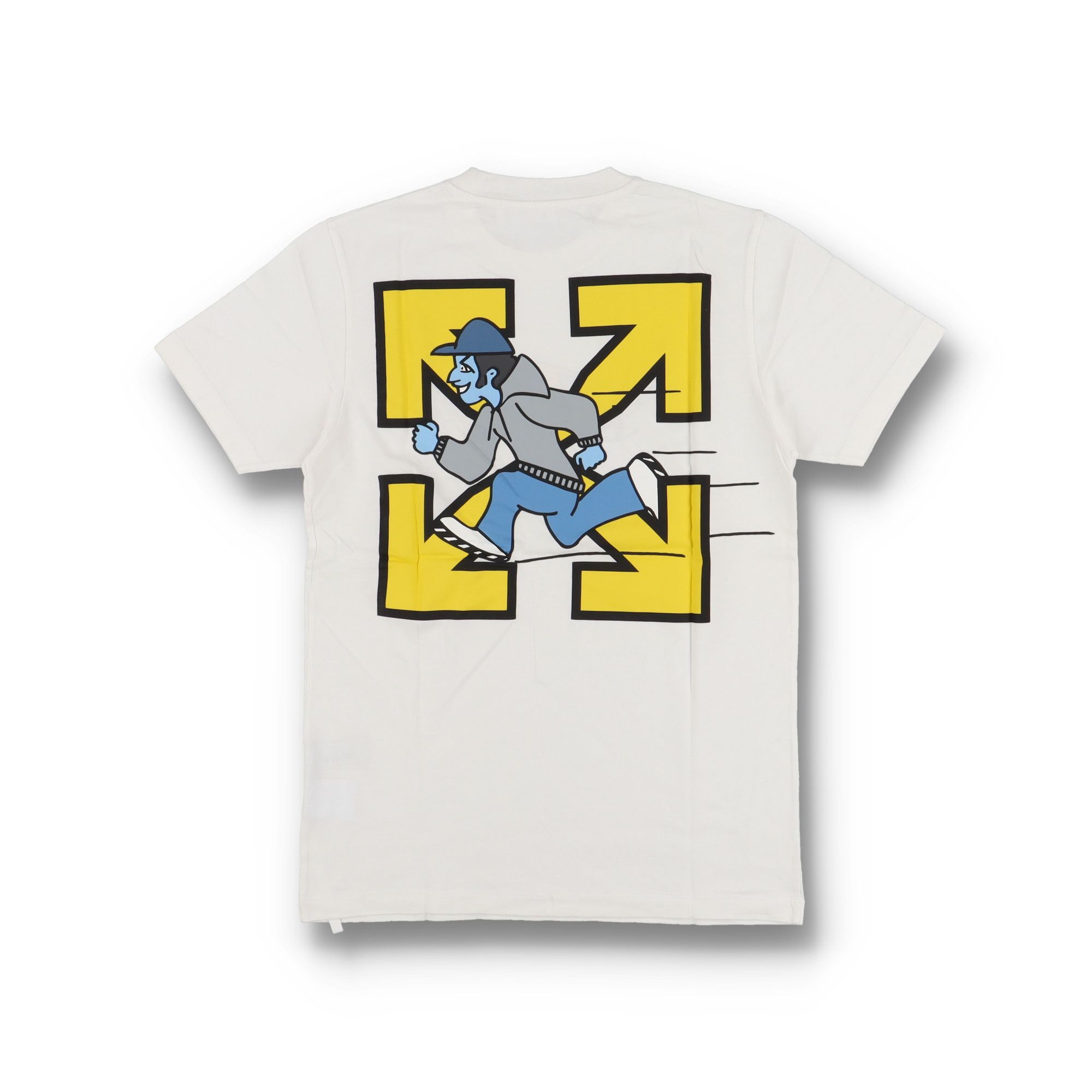 Off-White White B-Boy Arrows Logo T-Shirt Size US S / EU 44-46 / 1 - 1 Thumbnail