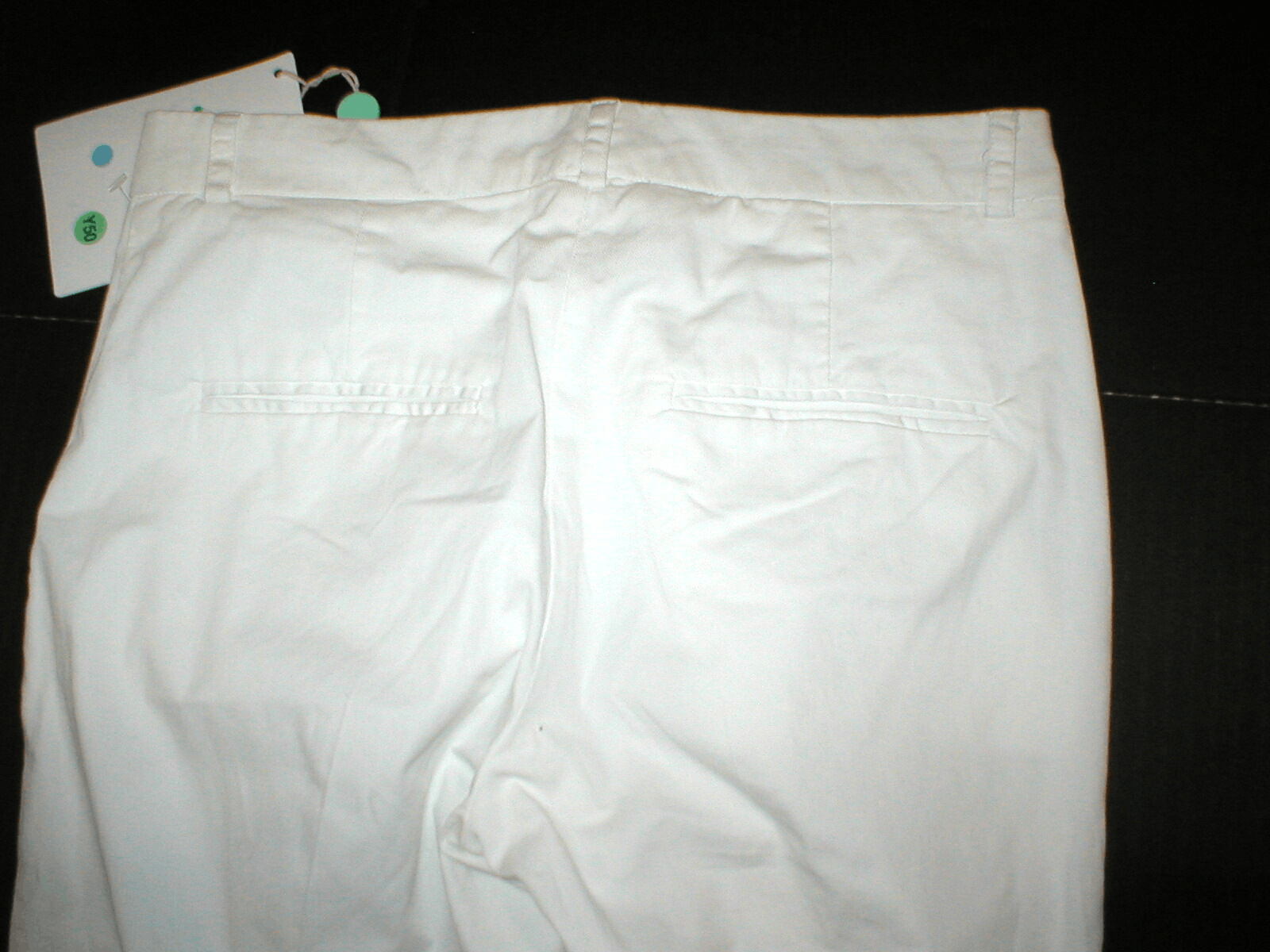 Hache New Womens Hache Pants Italy 40 4 Skinny Cigarette White Size 27" / US 4 / IT 40 - 3 Thumbnail