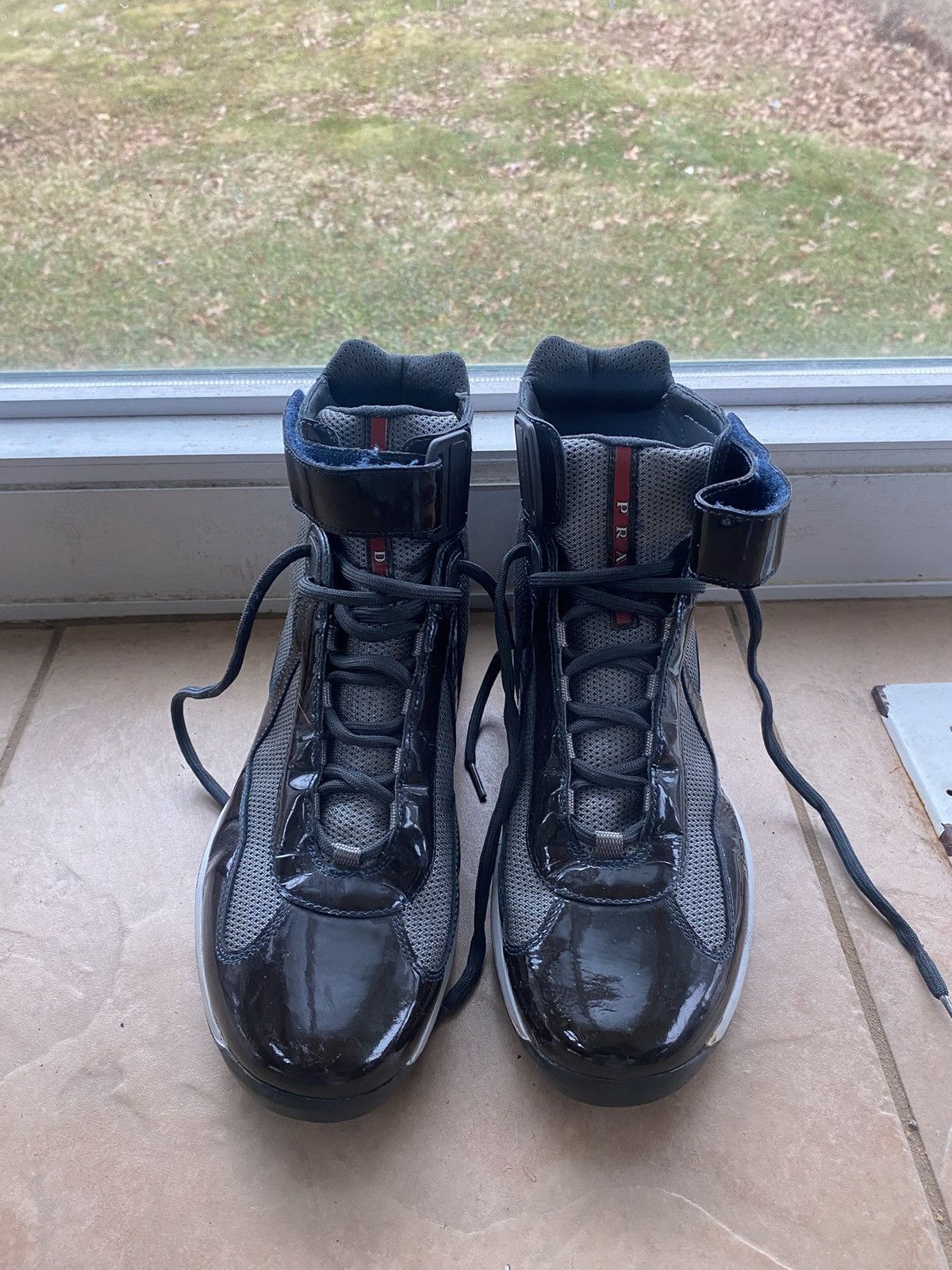 Prada Vintage high-top Prada American Cups Size US 10 / EU 43 - 1 Thumbnail