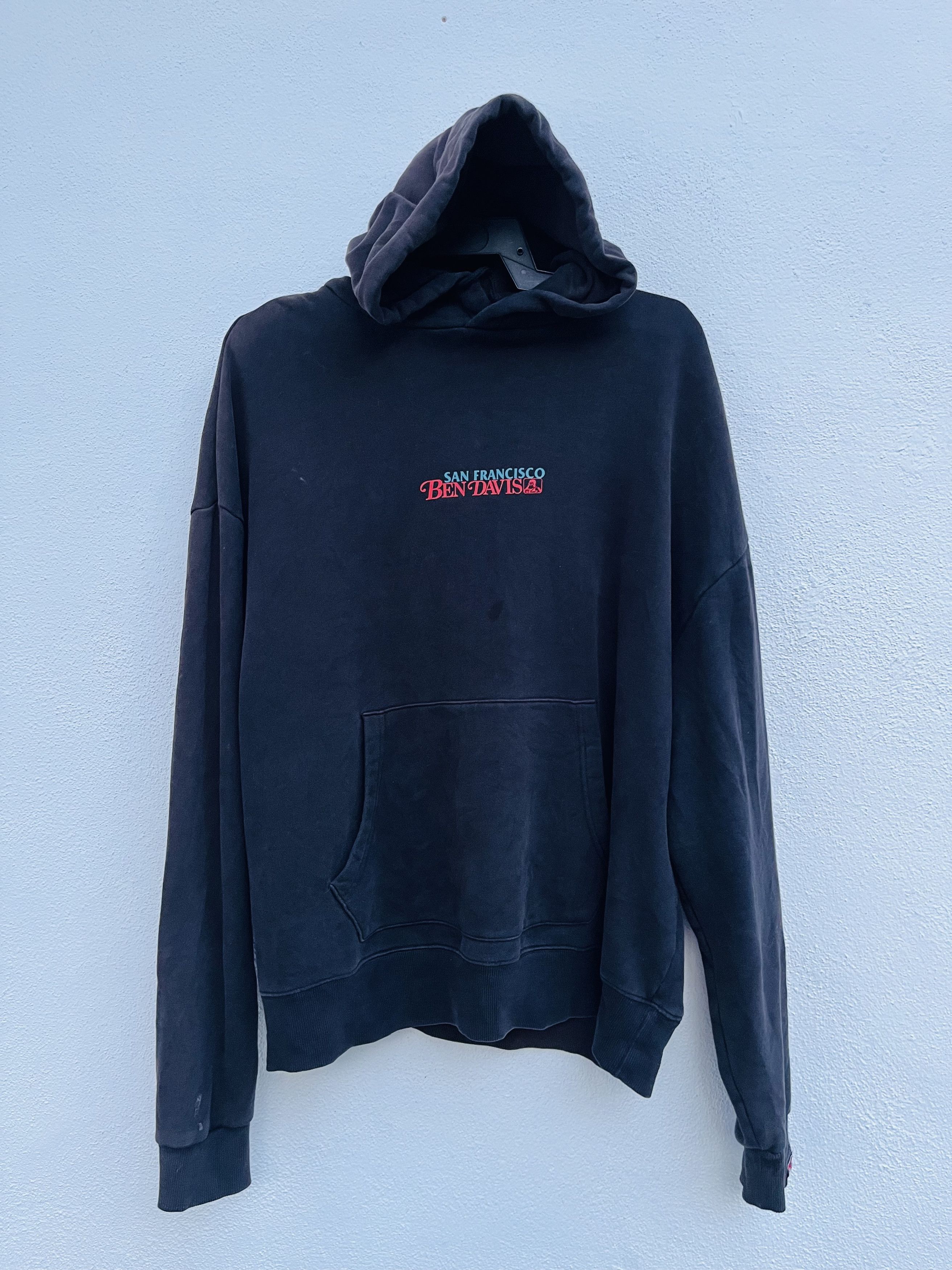 Ben Davis × Vintage Vintage Ben Davis Hip Hop Fashion Style Hoodie Size US L / EU 52-54 / 3 - 2 Thumbnail