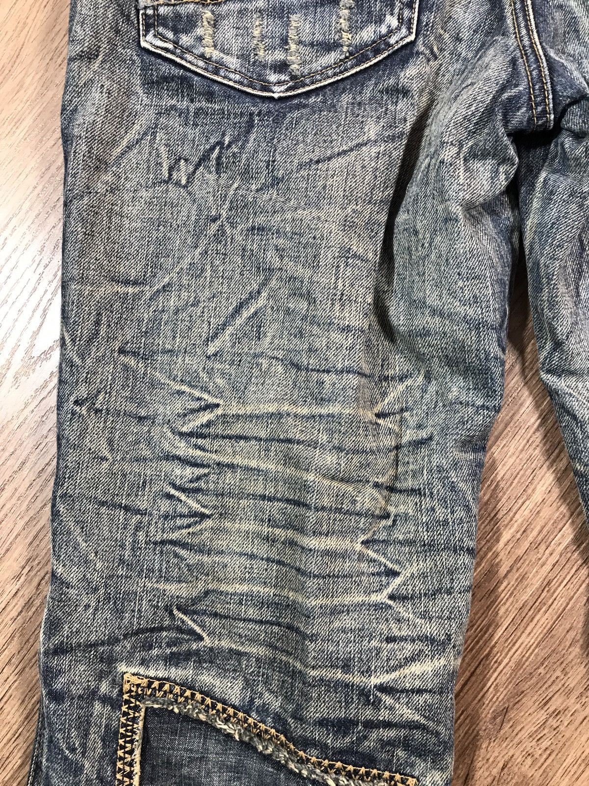 Japanese Brand × Vintage Vintage Distressed Denim Pants Jeans Size 28" / US 6 / IT 42 - 18 Thumbnail