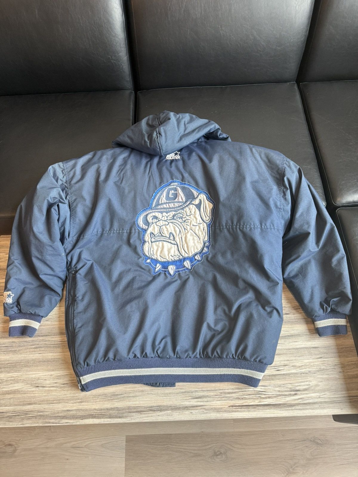 Starter Georgetown Hoyas Rare Vintage Jacket Size US L / EU 52-54 / 3 - 2 Thumbnail